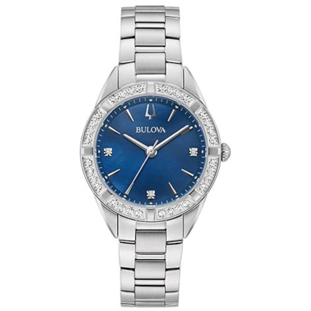 Bulova Quarzuhr »96R243«, Armbanduhr, Damenuhr