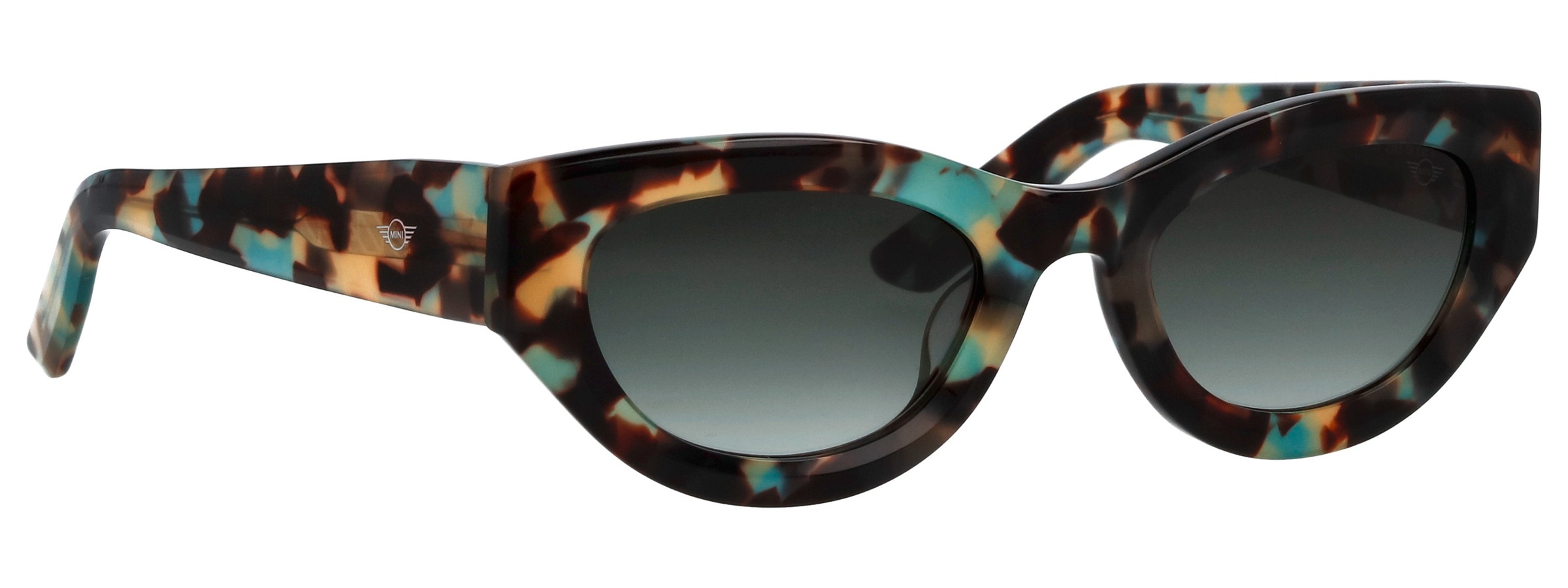 Sonnenbrille MINI EYEWEAR "MINI EYEWEAR Sonnenbrille", Damen, grün (grün havanna), Sonnenbrillen Sonnenbrille 2