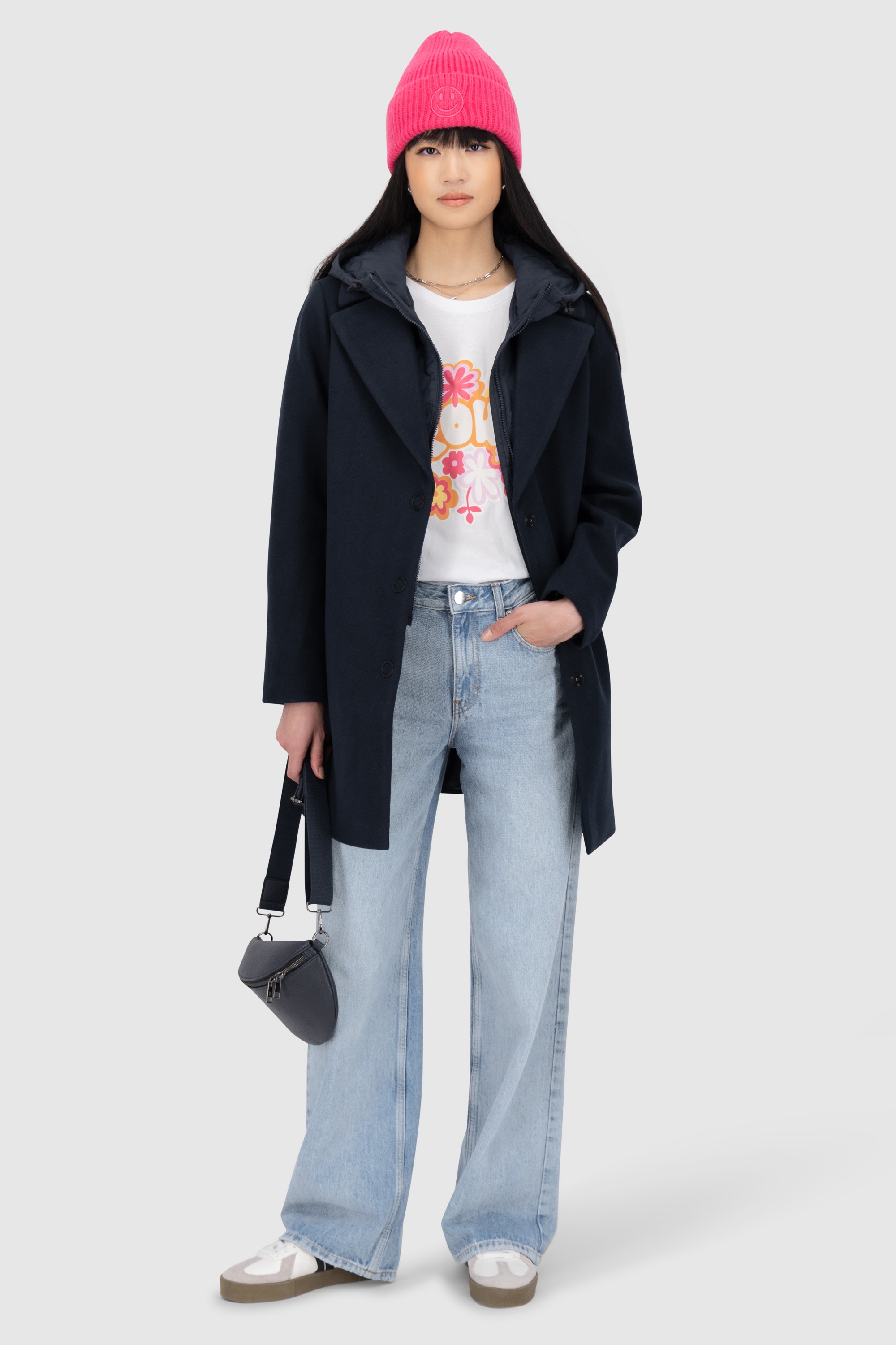 Alife & Kickin Winterjacke »Damen AjaAK A«, mit Kapuze, Damenwinterjacke mit herausnehmbarem Inneneinsatz und Kapuze