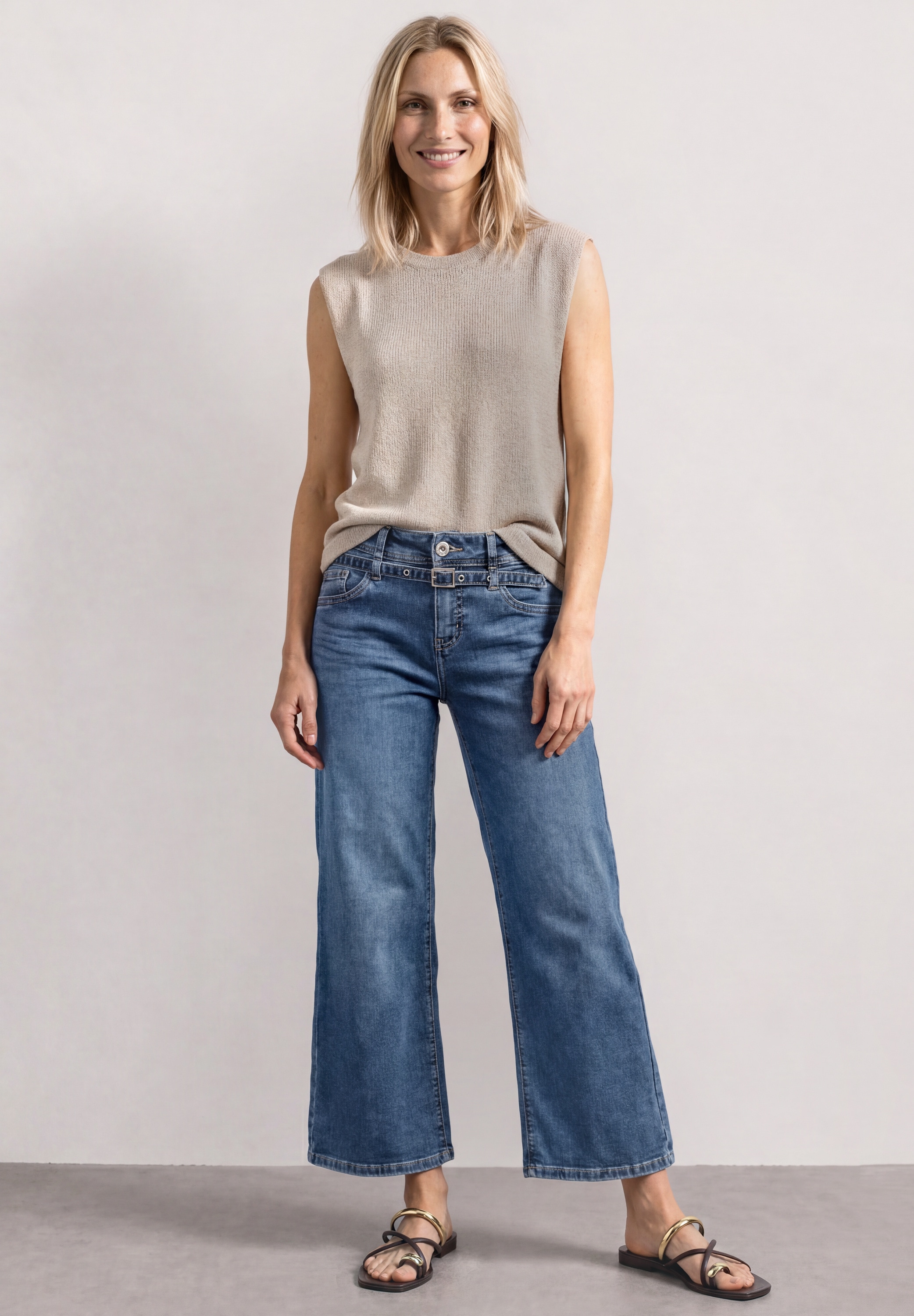 STREET ONE Loose-fit-Jeans in 7/8-Länge