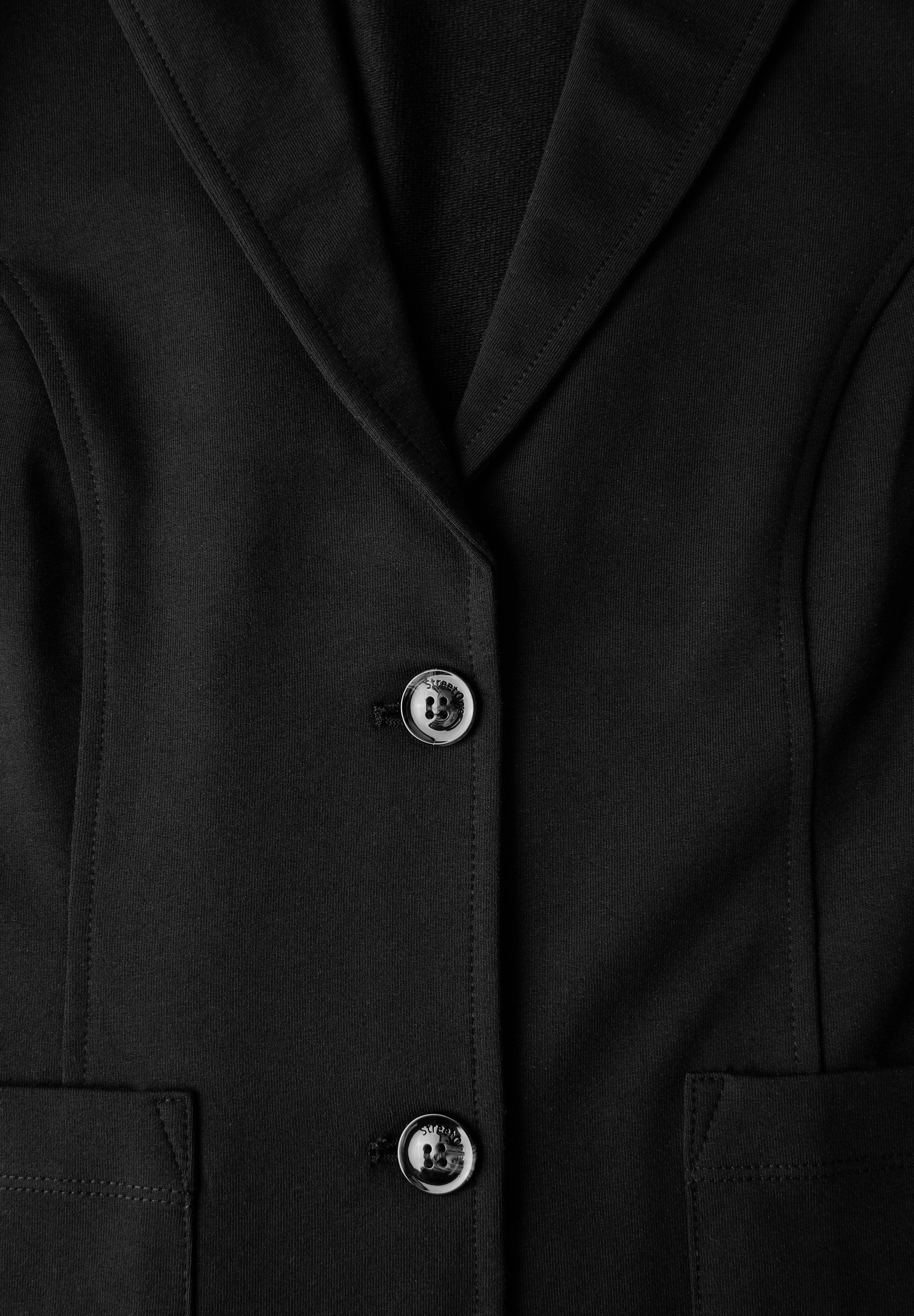 STREET ONE Sweatblazer, mit aufgenähten Taschen