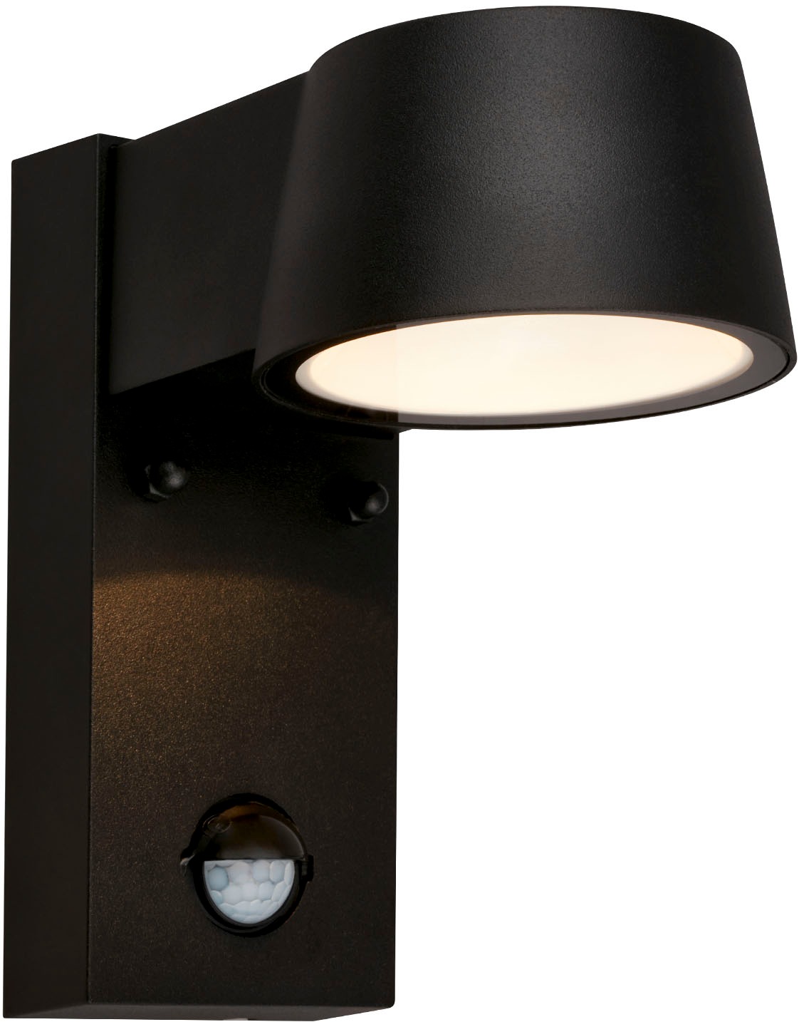 Außen-Wandleuchte TELEFUNKEN, schwarz, Leuchten, "LED Wandlampe"