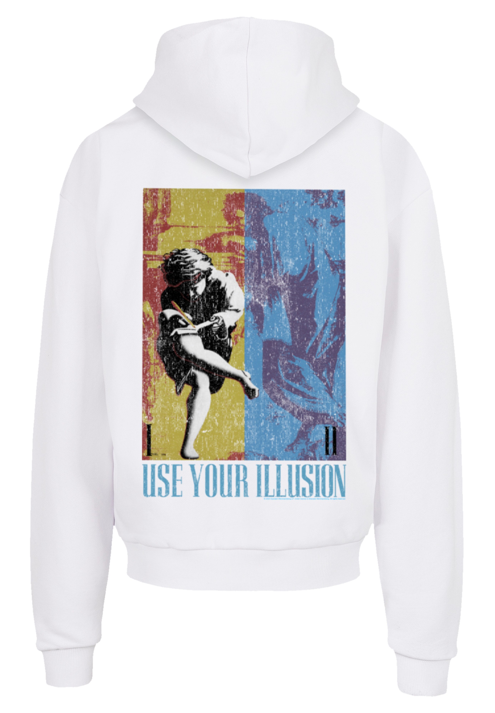 F4NT4STIC Kapuzenpullover »Guns 'n' Roses Music Double Illusion«, Musik, Band, Logo