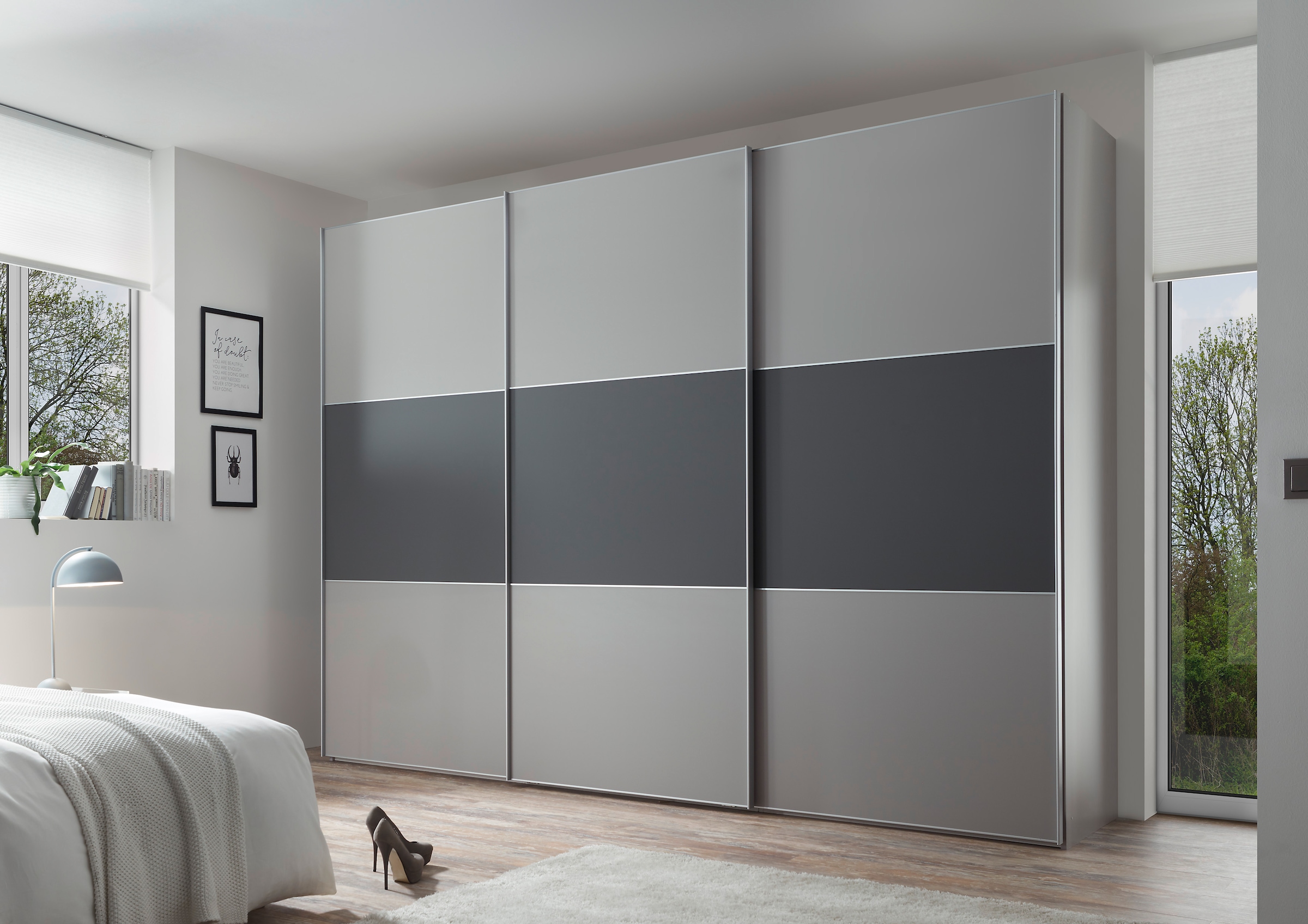 STAUD Schwebetürenschrank "Includo, Made in Germany", Mit vier verschiedene günstig online kaufen