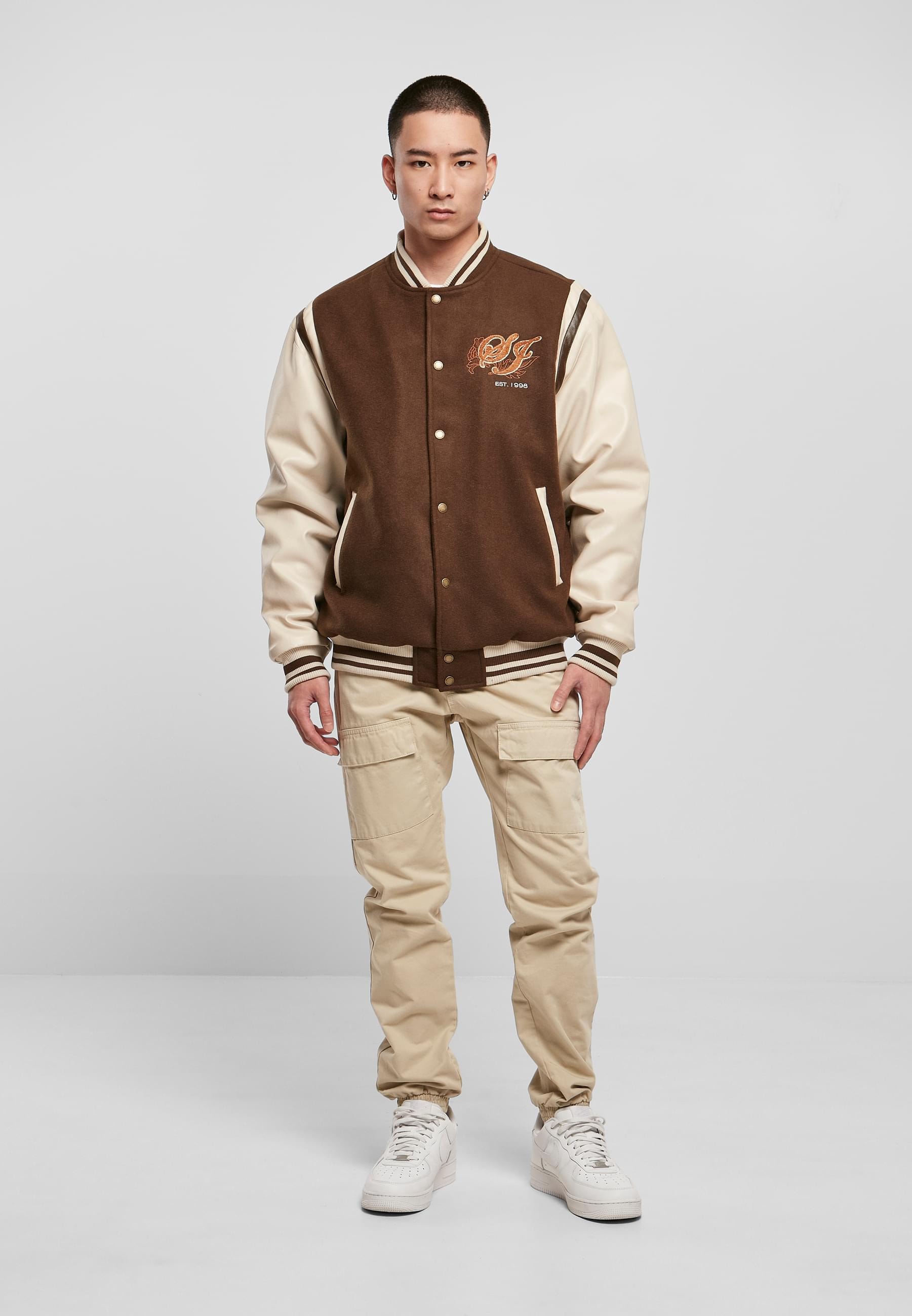 Sean John Allwetterjacke »Sean John Herren SJ Vintage Collegejacket«, (1 St.), ohne Kapuze