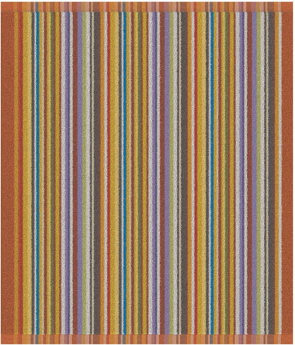 DDDDD Geschirrtuch "DDDDD Küchenhandtuch Over the Rainbow 50x55 Terra (6er- günstig online kaufen