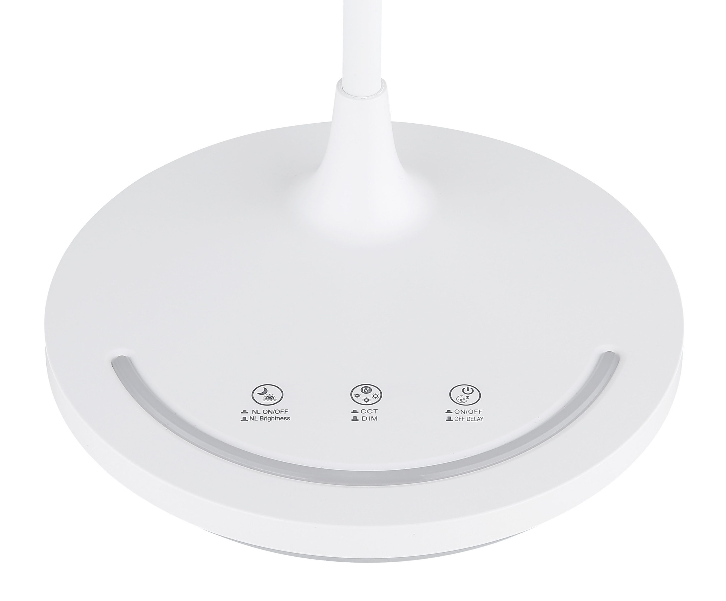 GLOBO LIGHTING Tischleuchte »KENNY« LED-Modul 1 Stk. warmweiß - kaltweiß Tischlampe Nachttischlampe Deko-Tischleuchte Schlafzimmer