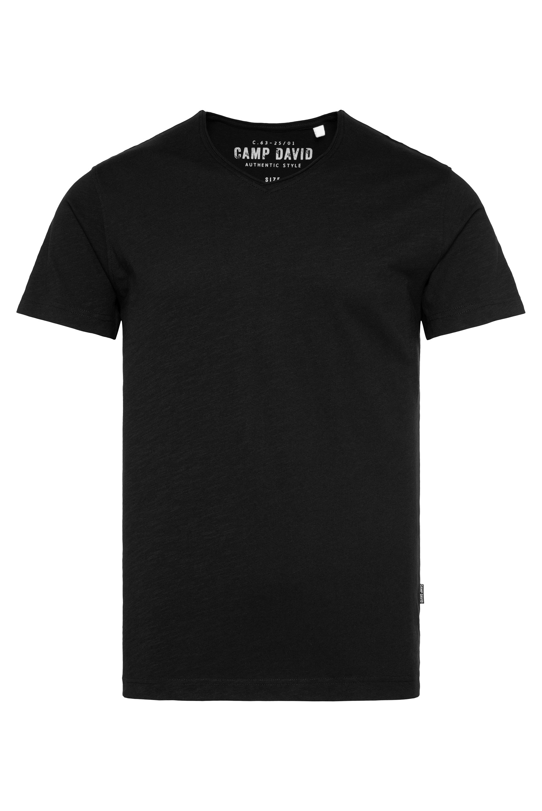 CAMP DAVID V-Shirt, aus Baumwolle