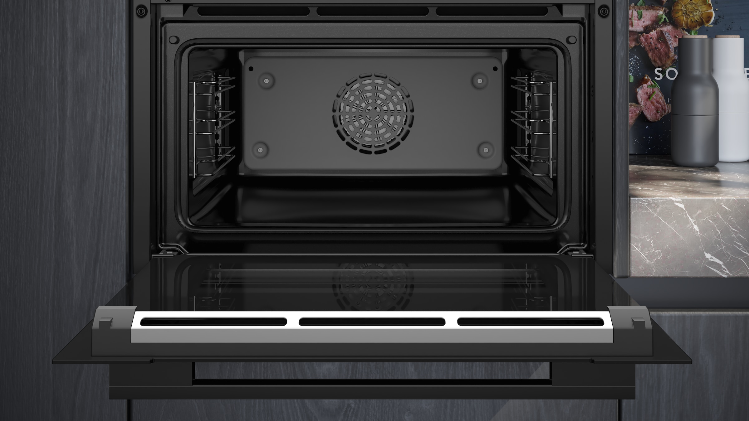 SIEMENS Einbaubackofen »CB734G1B1«, iQ700, CB734G1B1, mit Backauszug