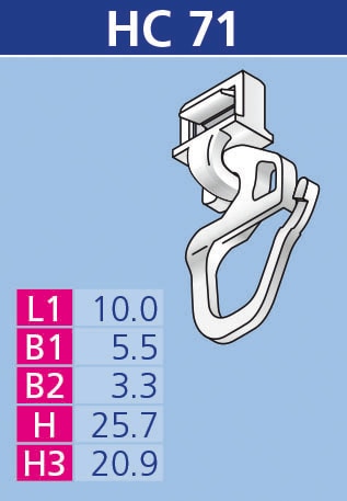 HINNO Klick-Gleiter »hinno-clic HC71« (100 St.) HINNO Clic-Gleiter