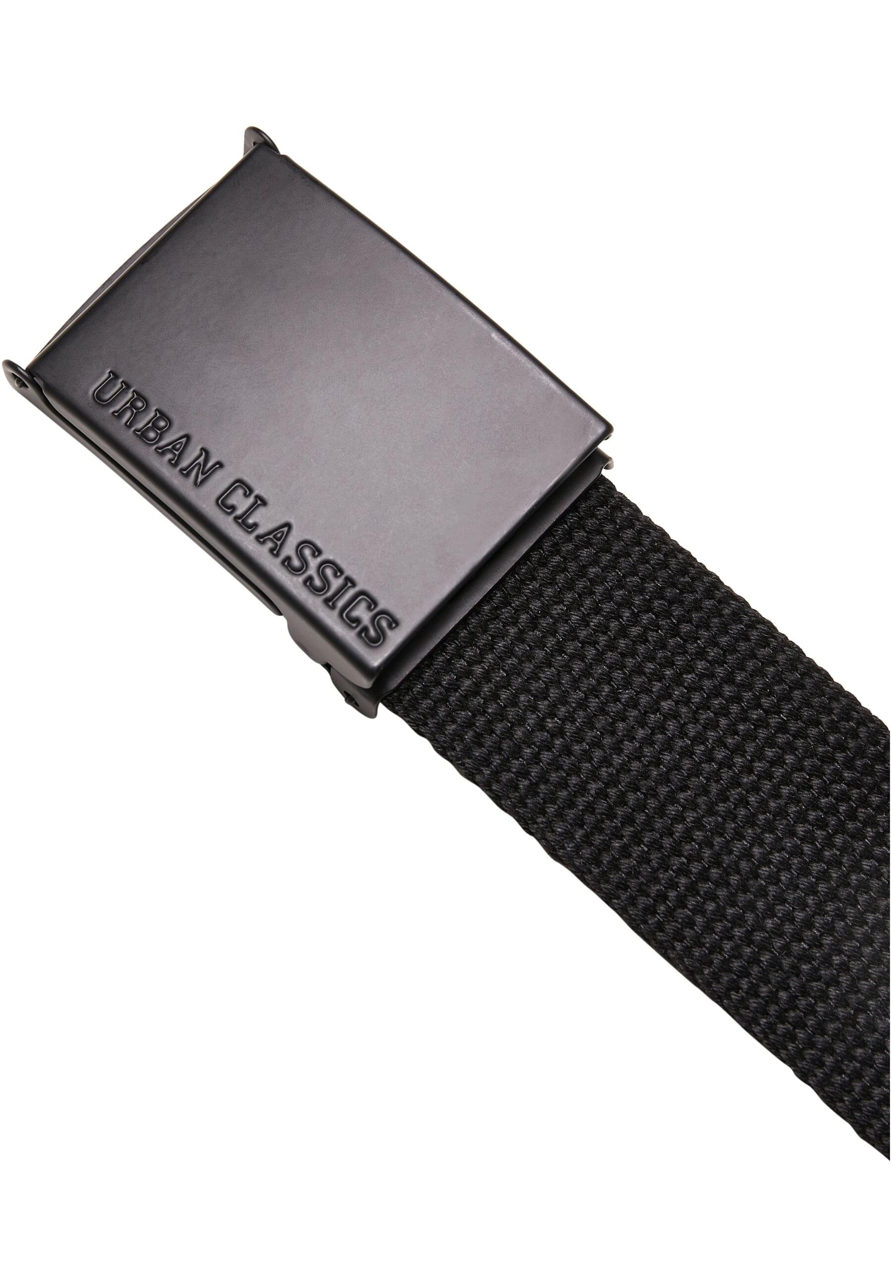 URBAN CLASSICS Hüftgürtel »Urban Classics Unisex Coloured Buckle Canvas Belt«