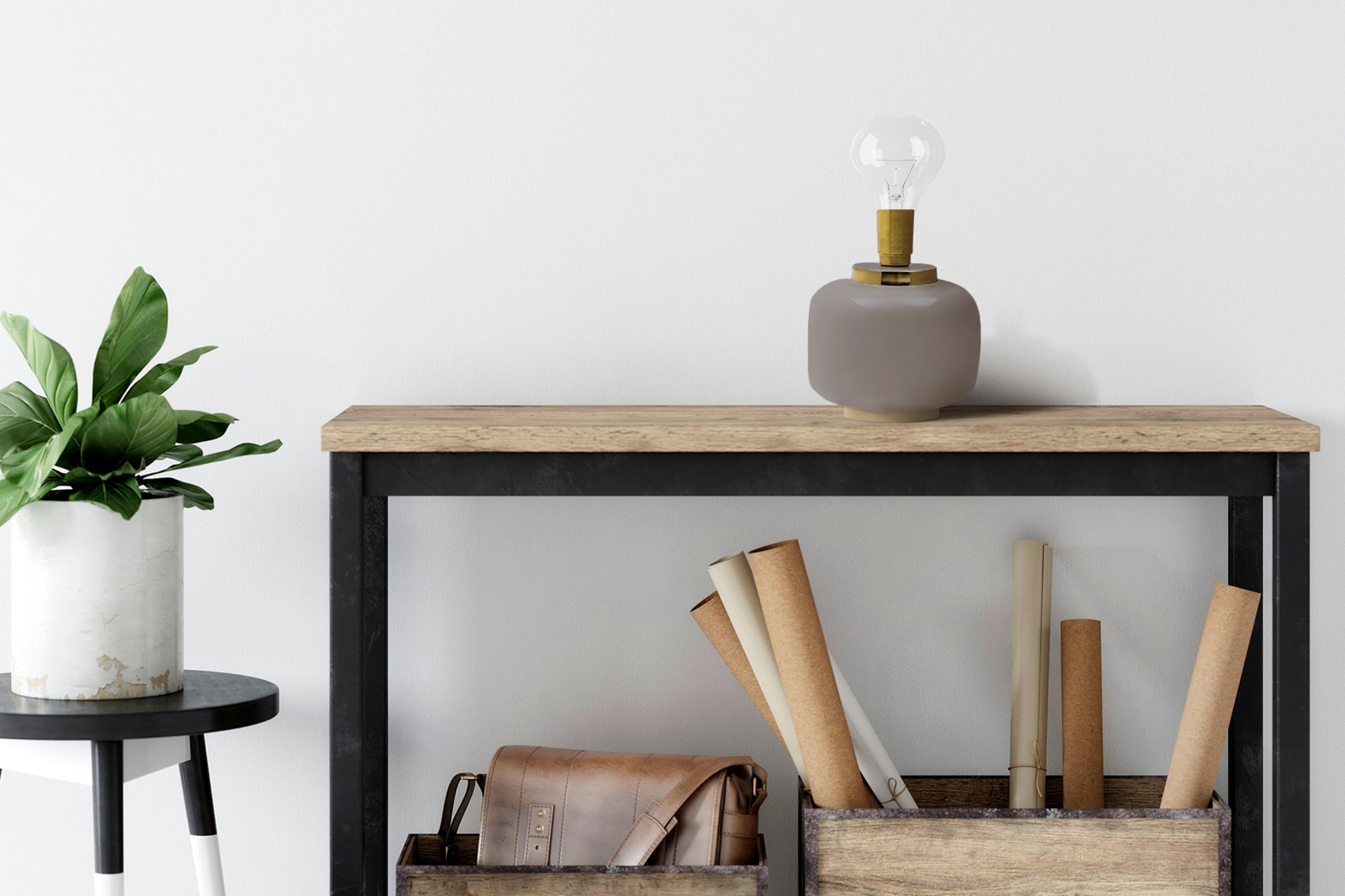 Kayoom Tischleuchte »Art« E27 1 Stk. harmonisch, extravagant, luxuriös