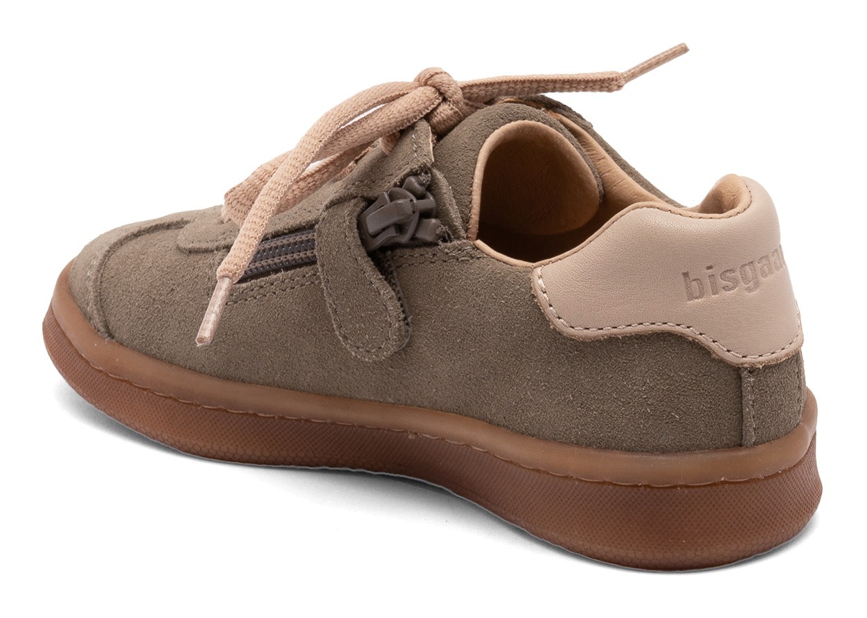 Bisgaard Sneaker »bay l Weite: normal«, Retro, Schnürer mit Lederfutter, Größenschablone zum Download