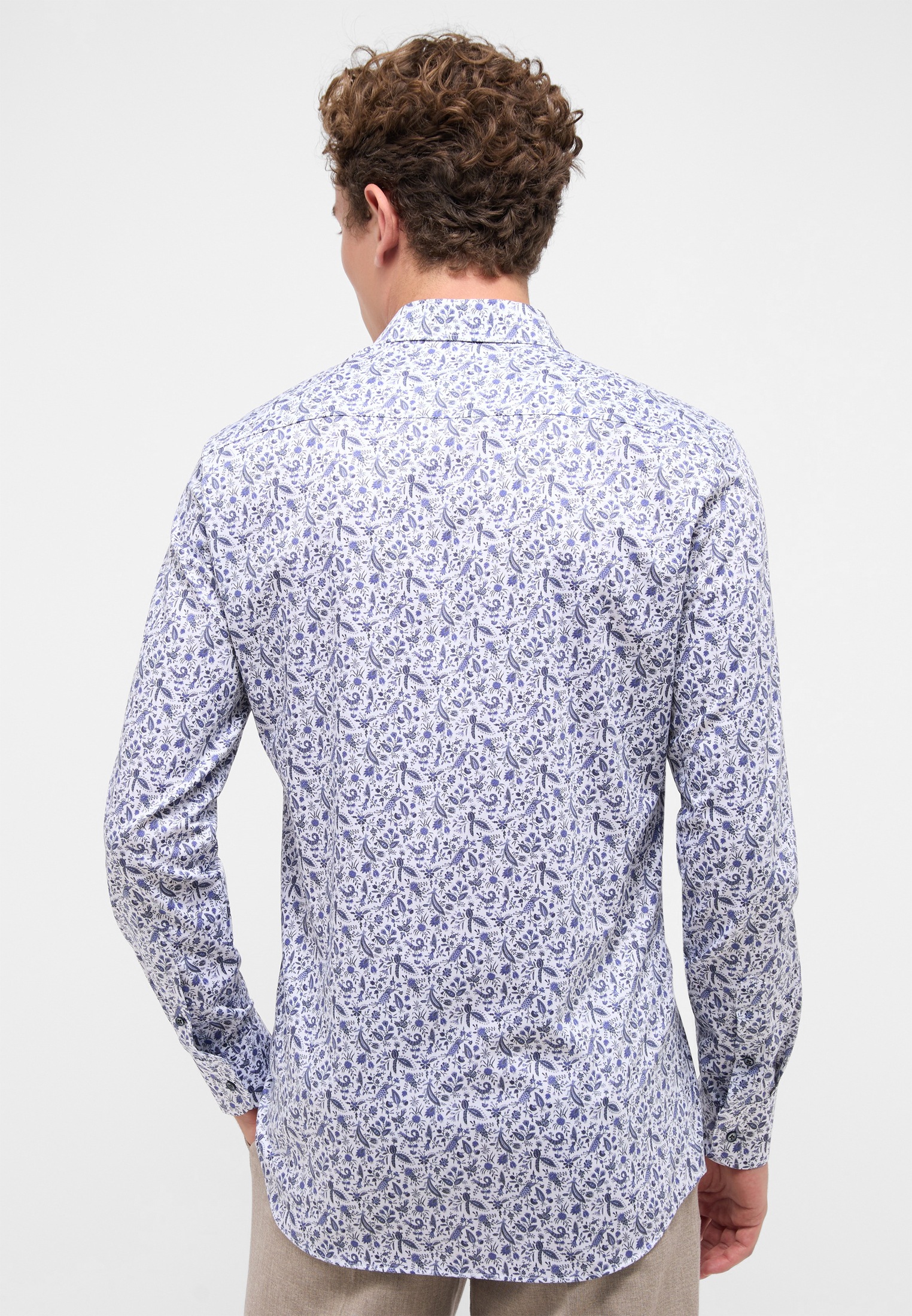 Eterna Langarmhemd "SLIM FIT", NON IRON (bügelfrei) günstig online kaufen