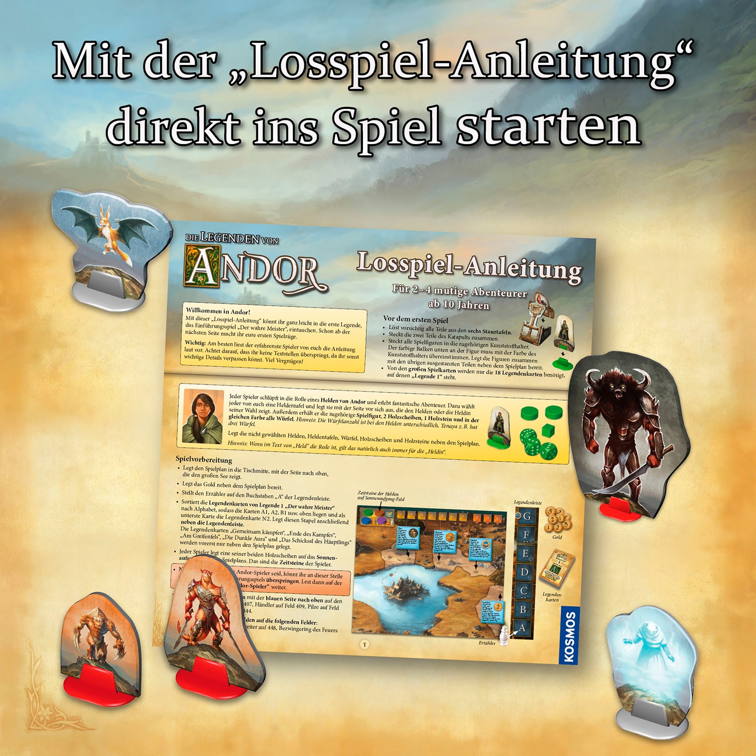 Kosmos Spiel »Die Legenden von Andor - Das ferne Land«