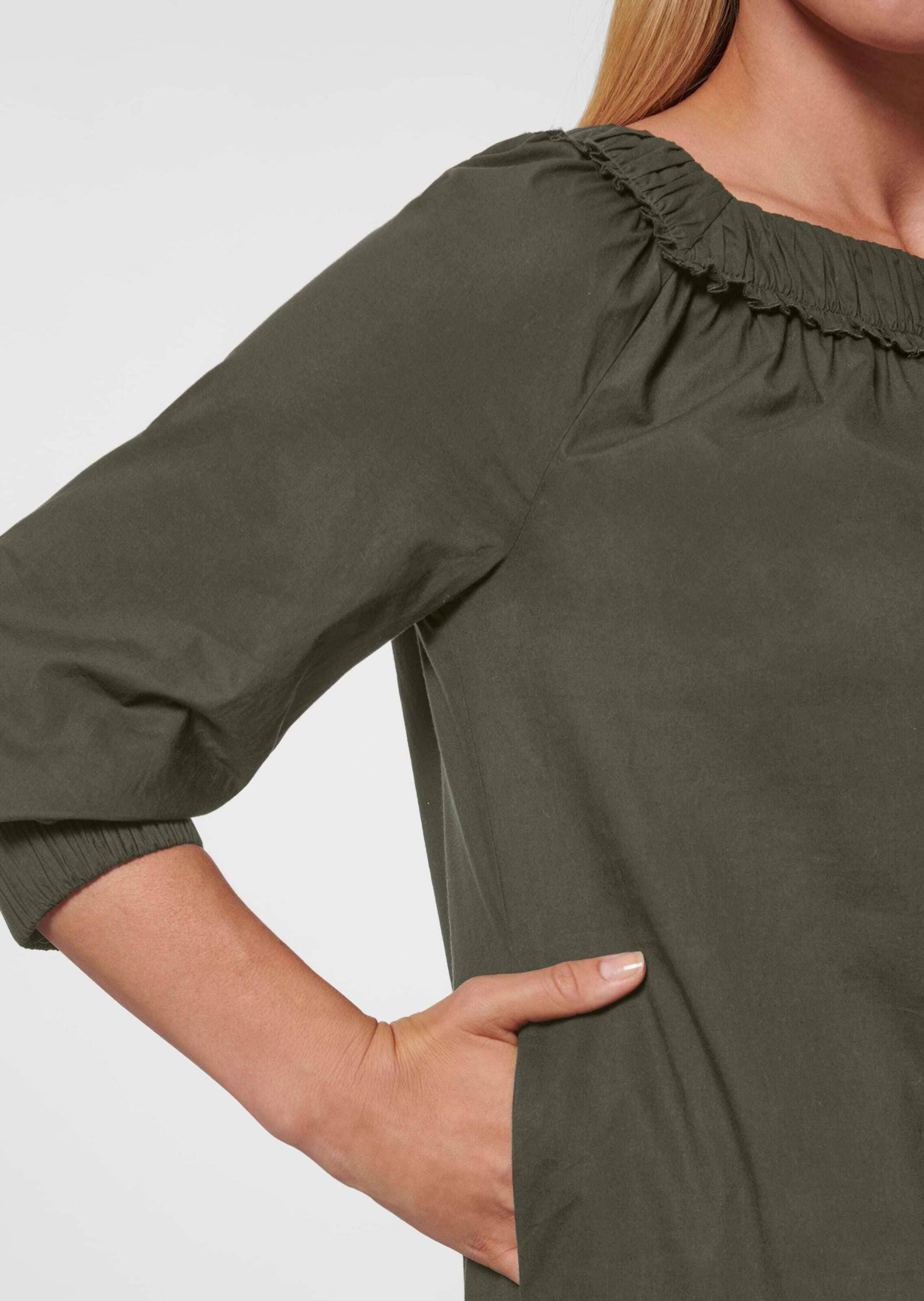MADELEINE Sommerkleid »Kleid Kleid mit 3/4-Ärmeln und Volant«