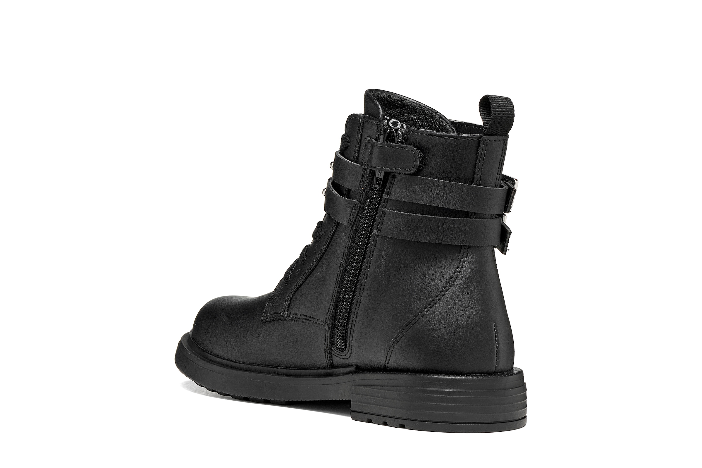 Geox Bikerboots »J ECLAIR GIRL«  Herbst Boots mit Reißverschluss, Größenschablone zum Download