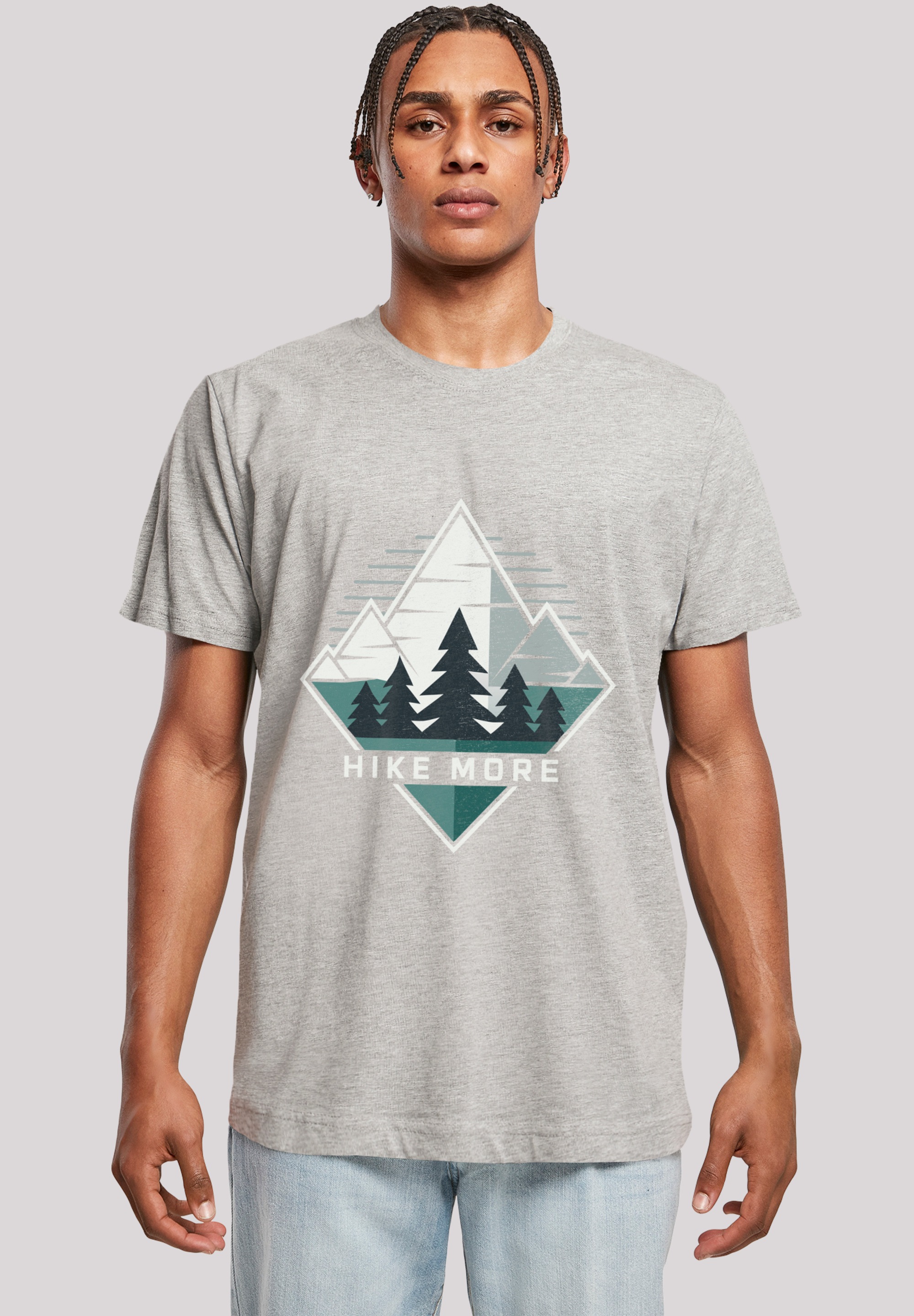 F4NT4STIC T-Shirt "Hike More Mountains", Premium Qualität günstig online kaufen