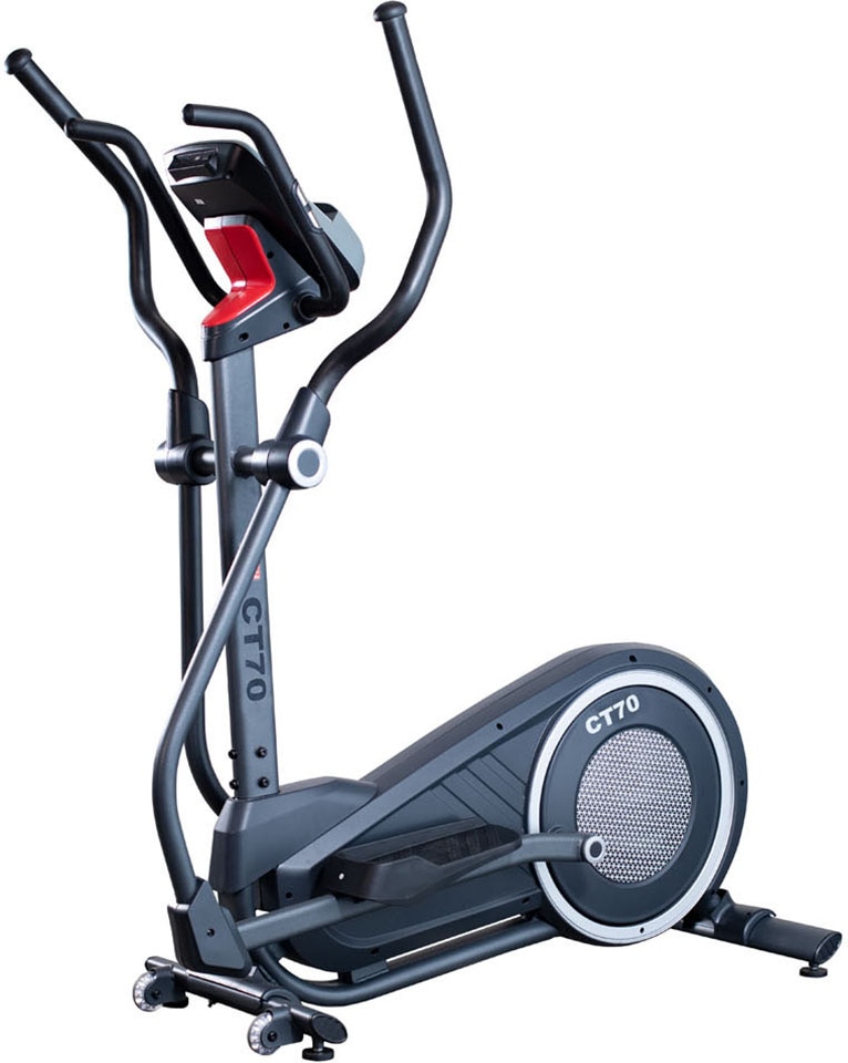 U.N.O. FITNESS Crosstrainer-Ergometer "CT 70", B:62cm H:165cm L:122cm, schwarz, Crosstrainer, 150 kg max. Benutzergewicht, 32 Widerstandsstufen