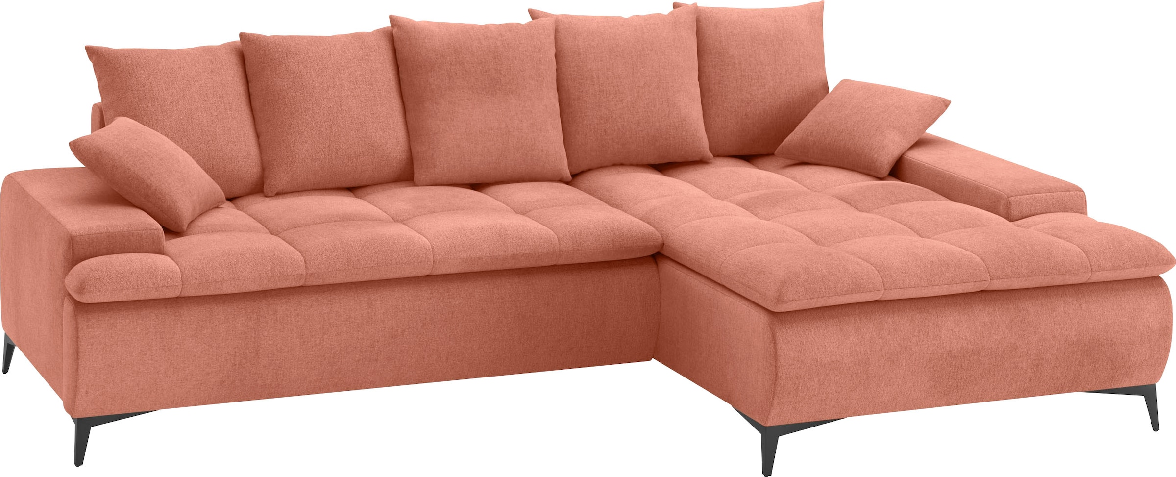 INOSIGN Ecksofa "Haiti III, L-Form", Mit Kaltschaum, bis 140 kg belastbar günstig online kaufen