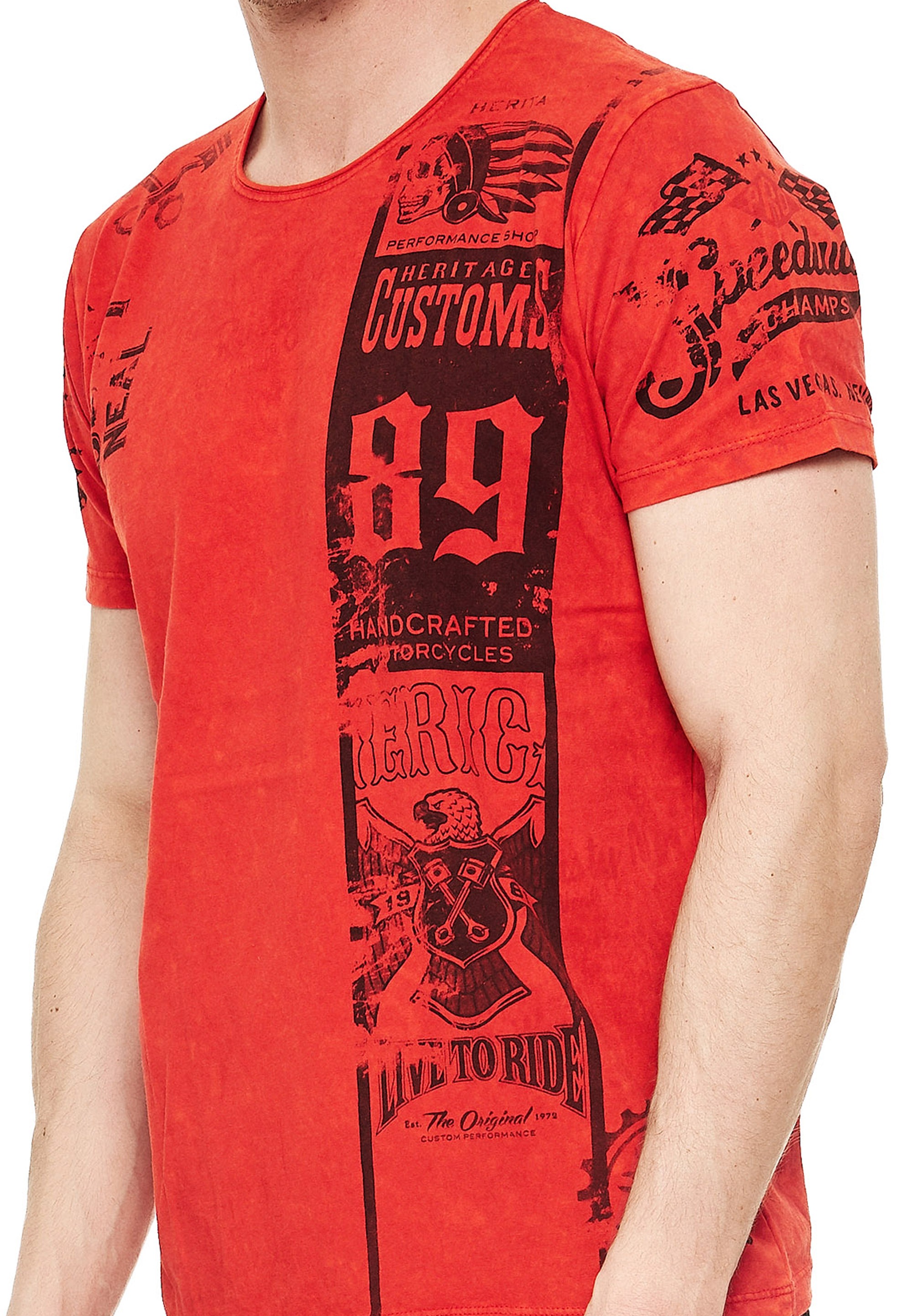 Rusty Neal T-Shirt, mit modernem Print