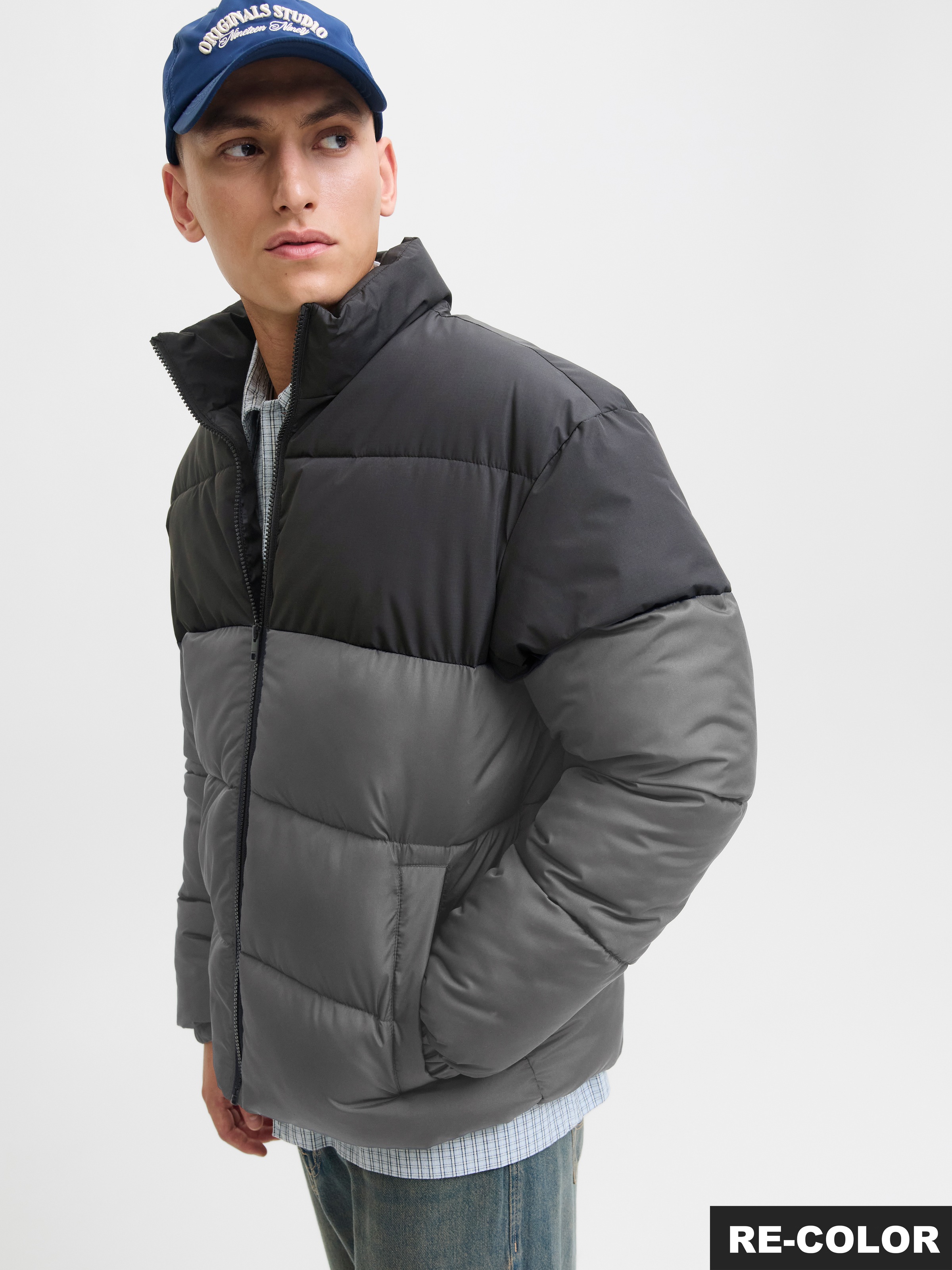 Jack & Jones Steppjacke "JJMAZE PUFFER COLLAR" günstig online kaufen