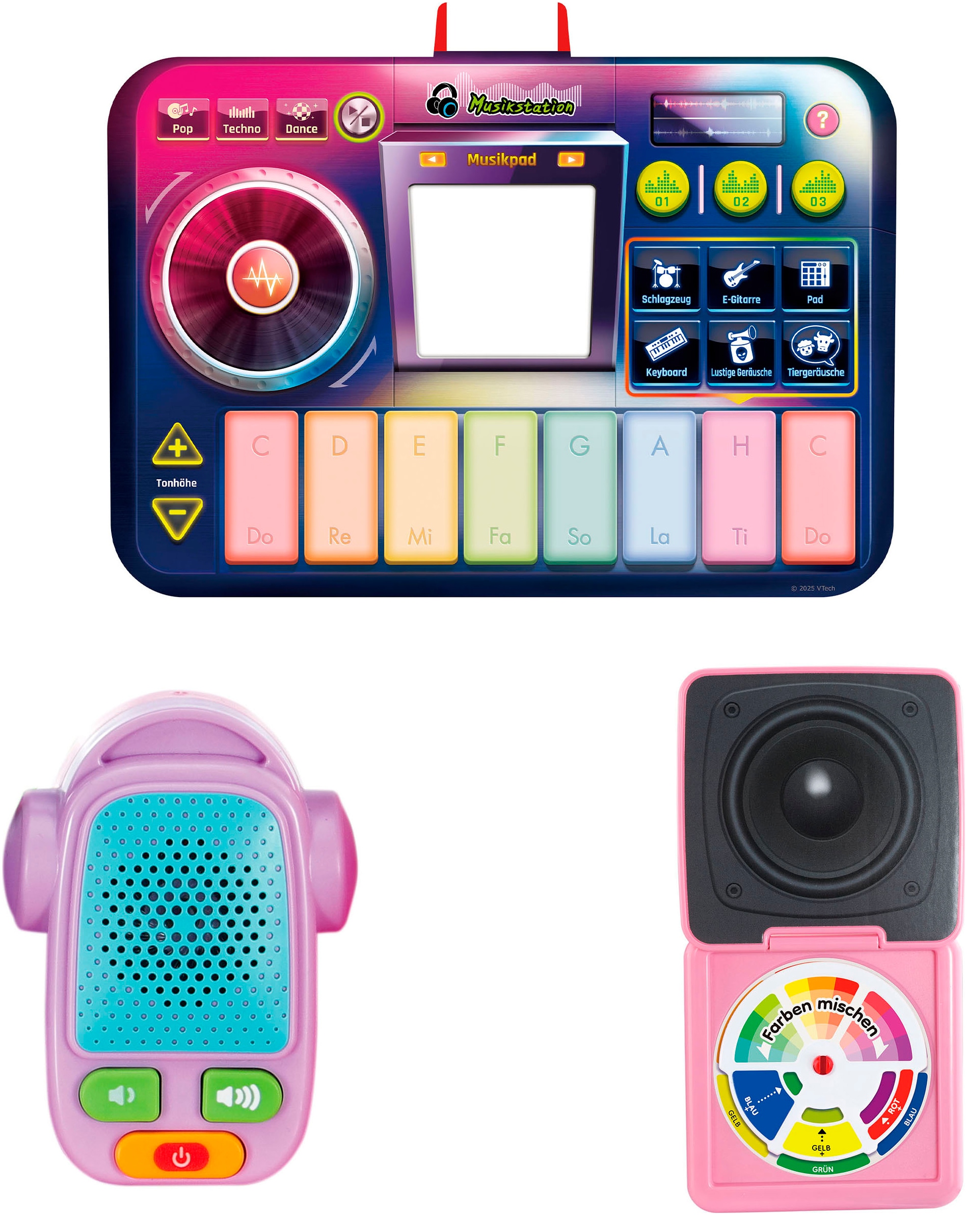 Vtech® Spieltisch »6-in-1 Magischer Schreibtisch«, mit Licht und Sound
