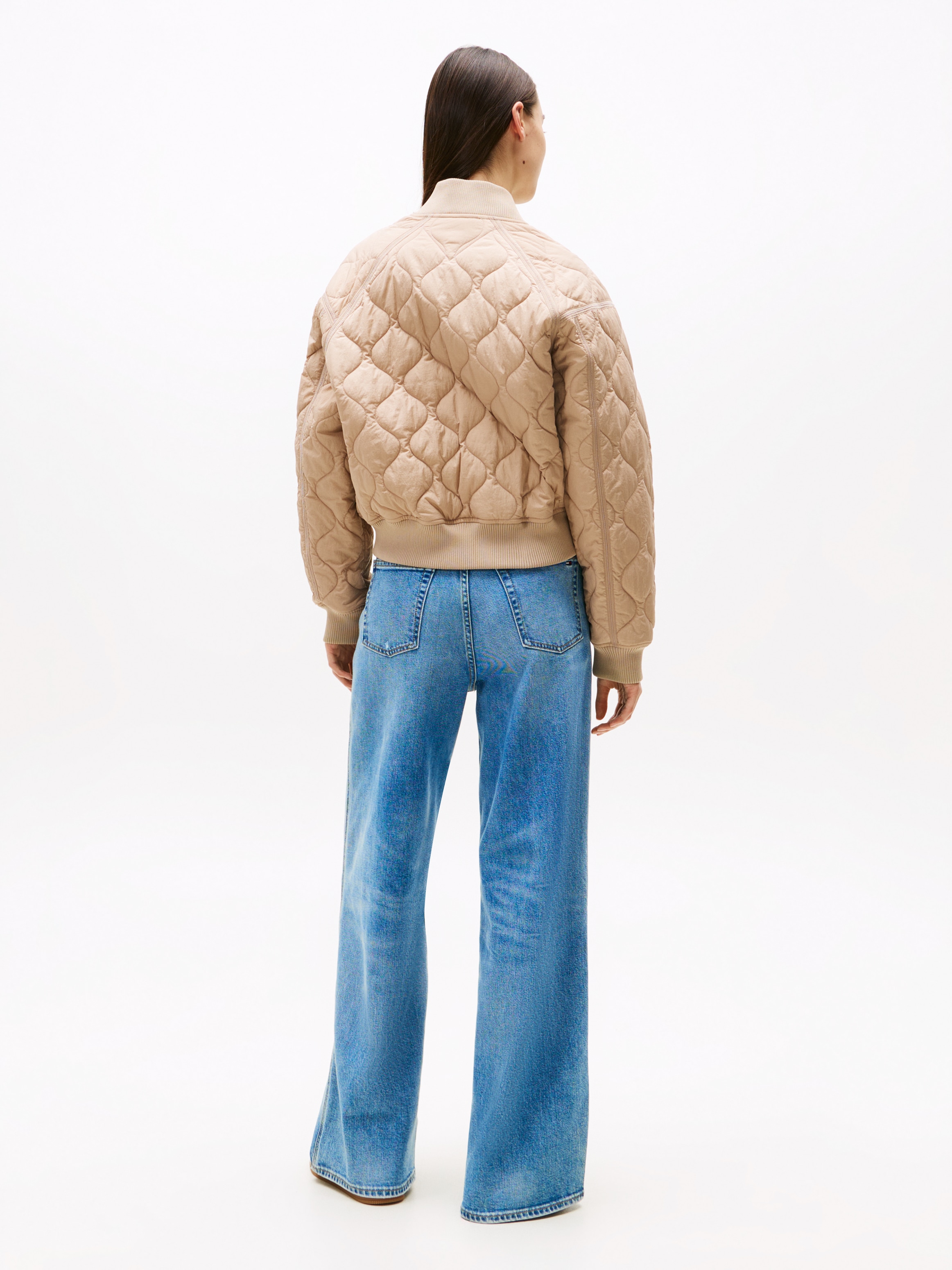 Tommy Jeans Bomberjacke »TJW QUILTED BOMBER«, ohne Kapuze