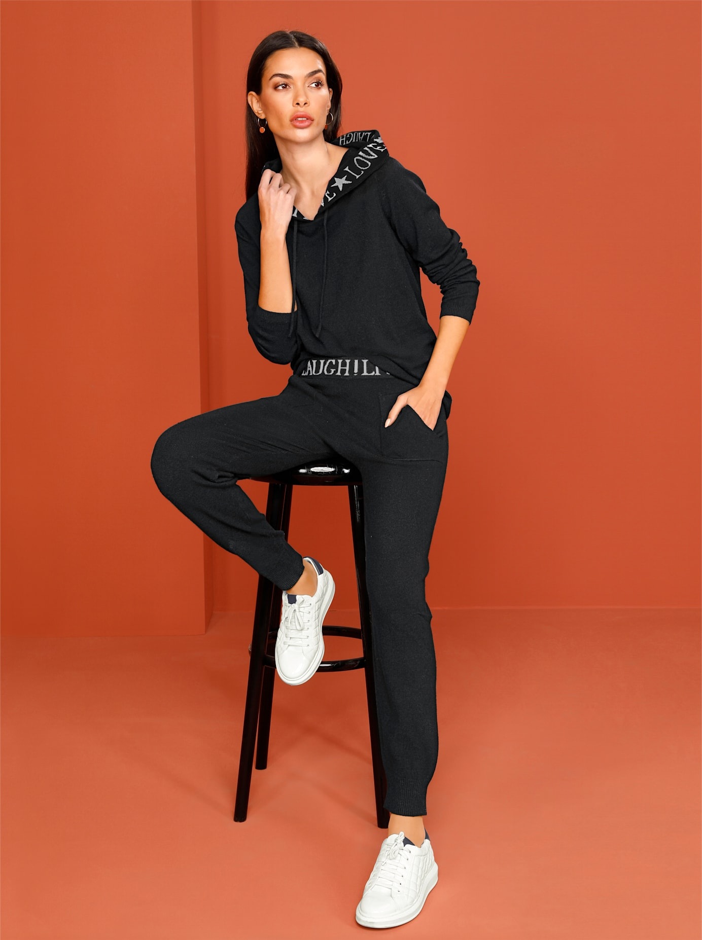HEINE Jogger Pants Black Size 42 3