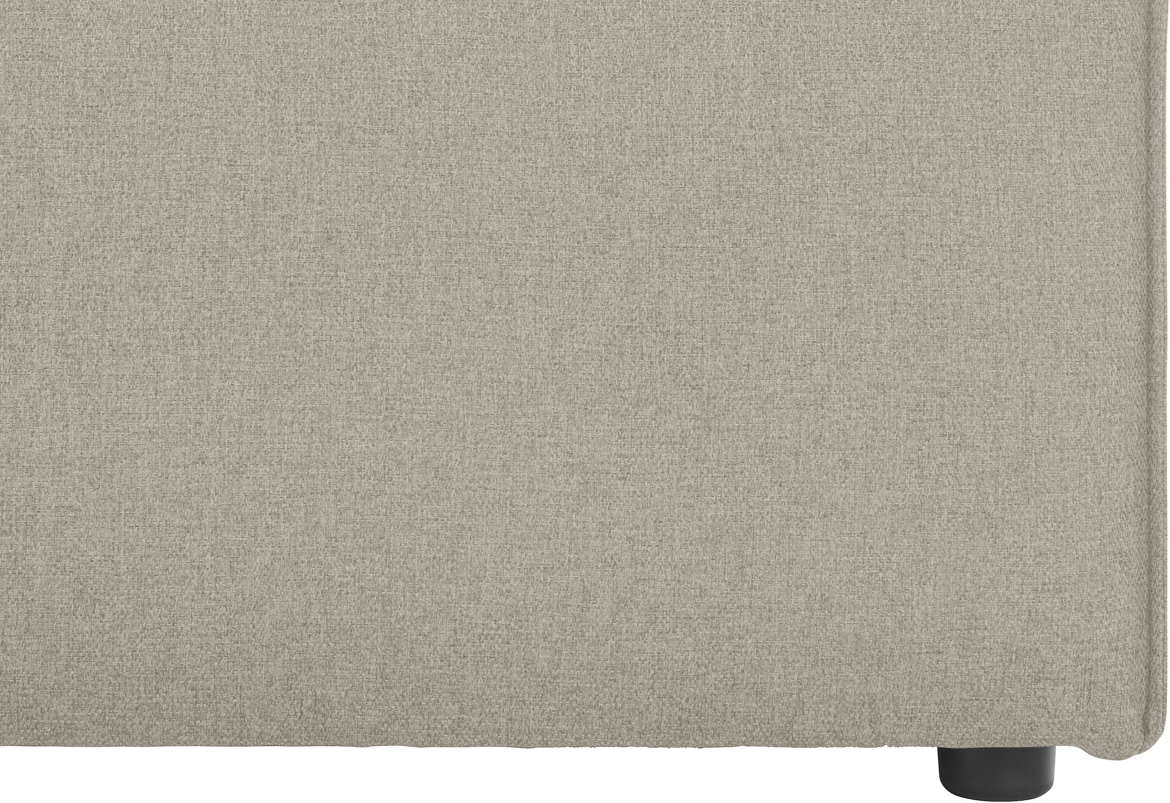 OTTO home Ottomane »Nöre« kurzes Lounge-Modul - zum Zusammenstellen, Breite 138 cm, Tiefe 128 cm