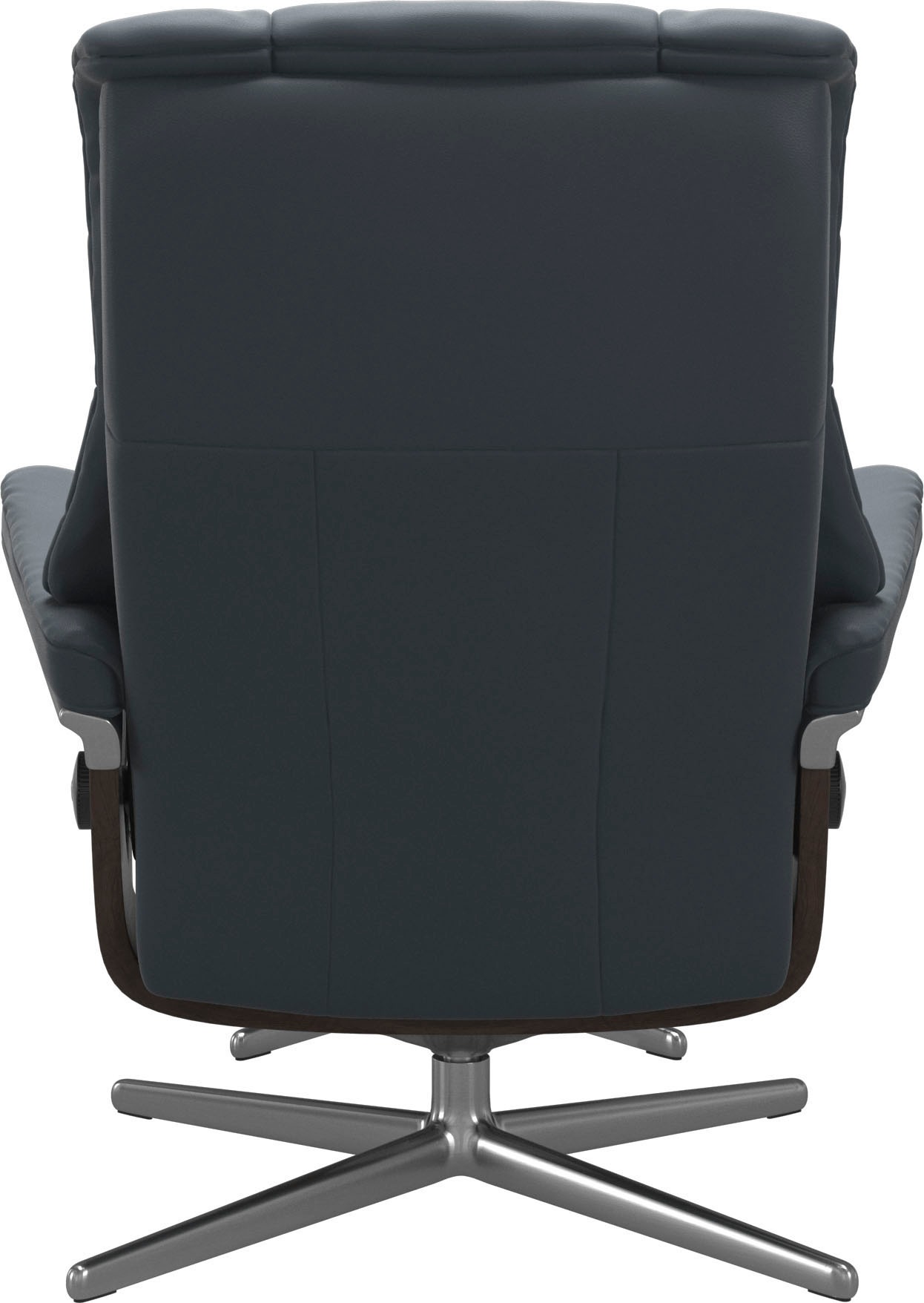 Thumbnail - Stressless "Mayfair" Set, Relaxsessel mit Hocker, mit Hocker, mit Cross Base, Größe S, M & L, Holzakzent Wenge