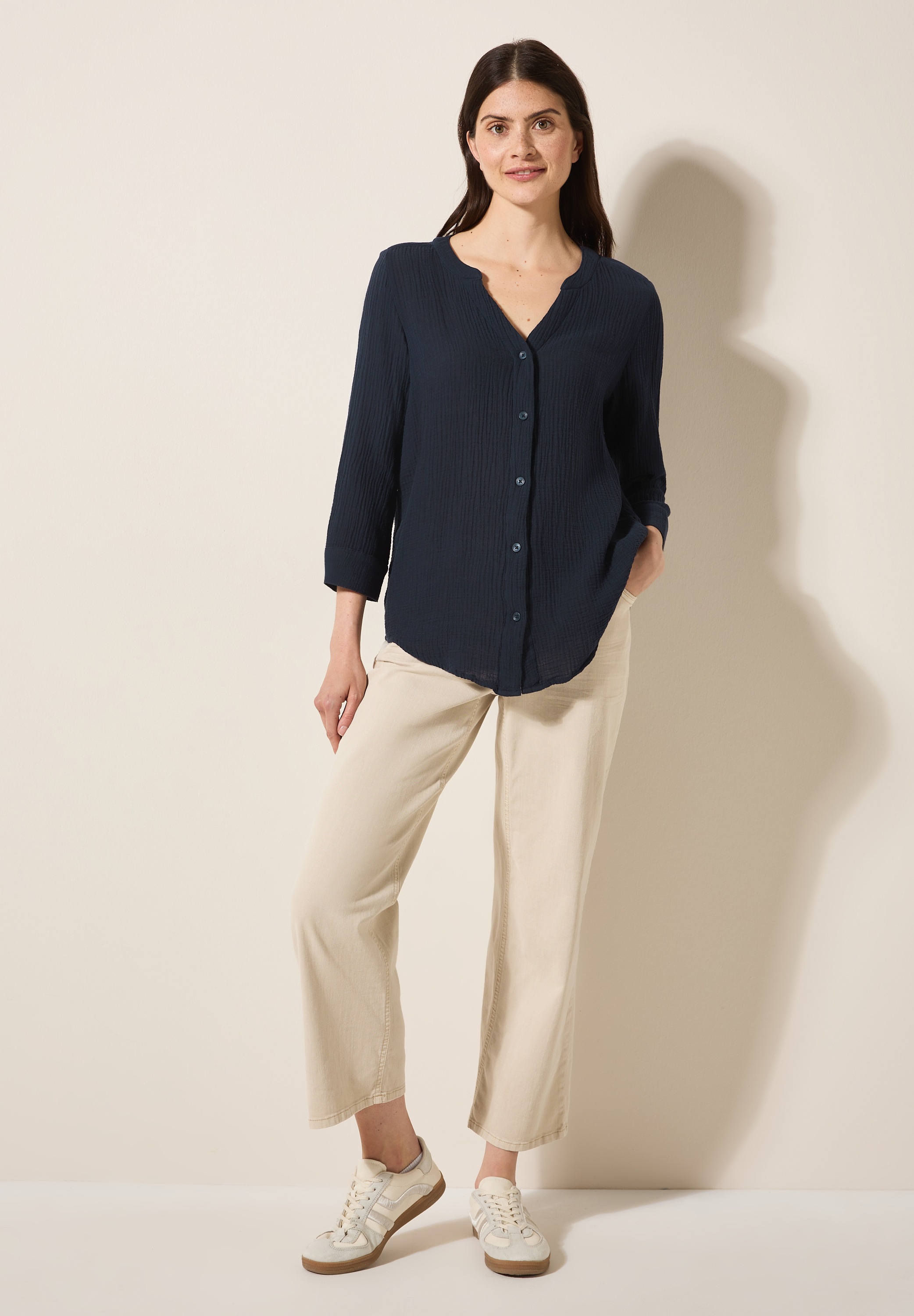 Cecil Shirtbluse, aus reiner Baumwolle