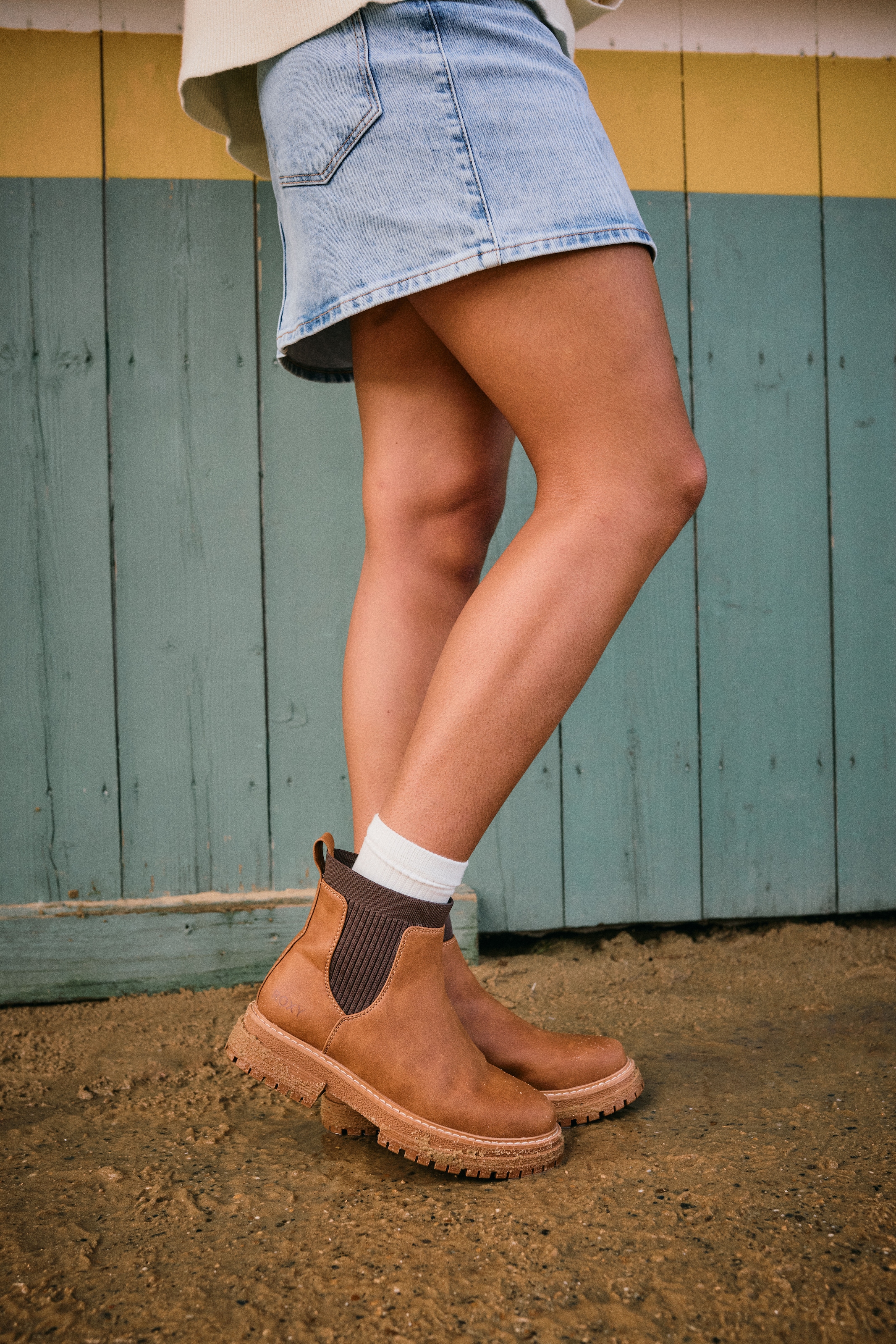 Roxy Chelseaboots "JEYNA" Ankleboots, Schlupfboots, Stiefelette, wasserabwe günstig online kaufen