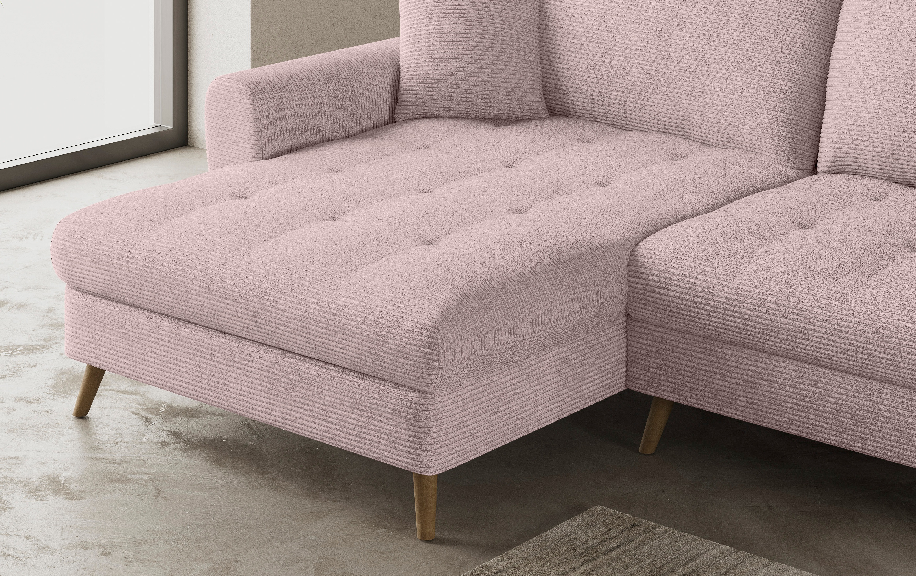 Thumbnail - Mr. Couch Ecksofa "Blackburn II, L-Form", Mit Kaltschaumpolsterung bis 140 kg belastbar