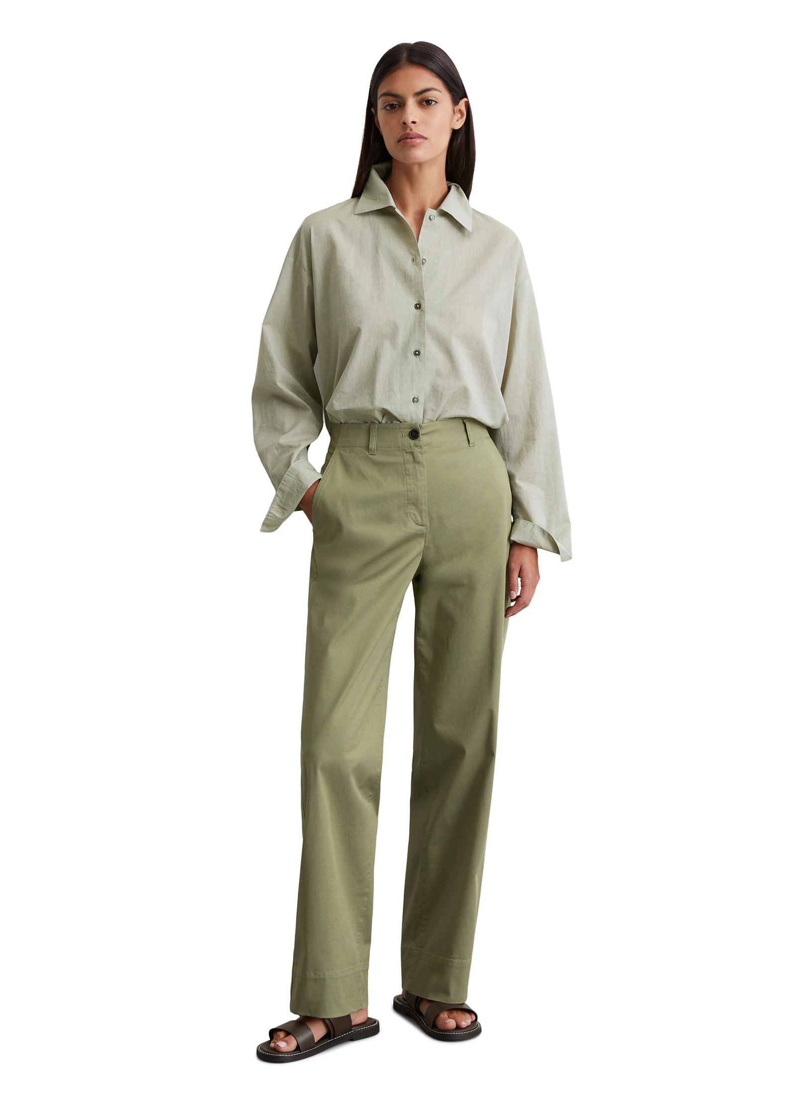Marc O'Polo Chinohose »aus stretchigem Organic Cotton-Twill«