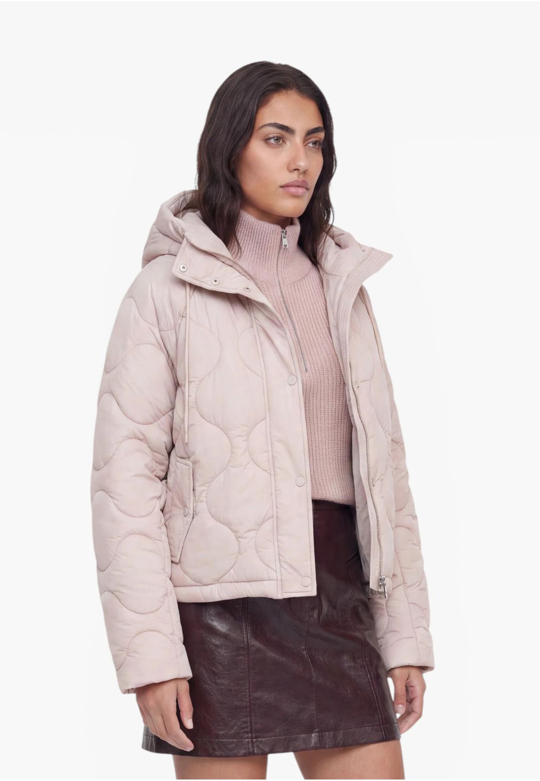 LeGer Outdoorjacke »LeGer Fray Jacket« 1 Stk. tlg. mit Kapuze
