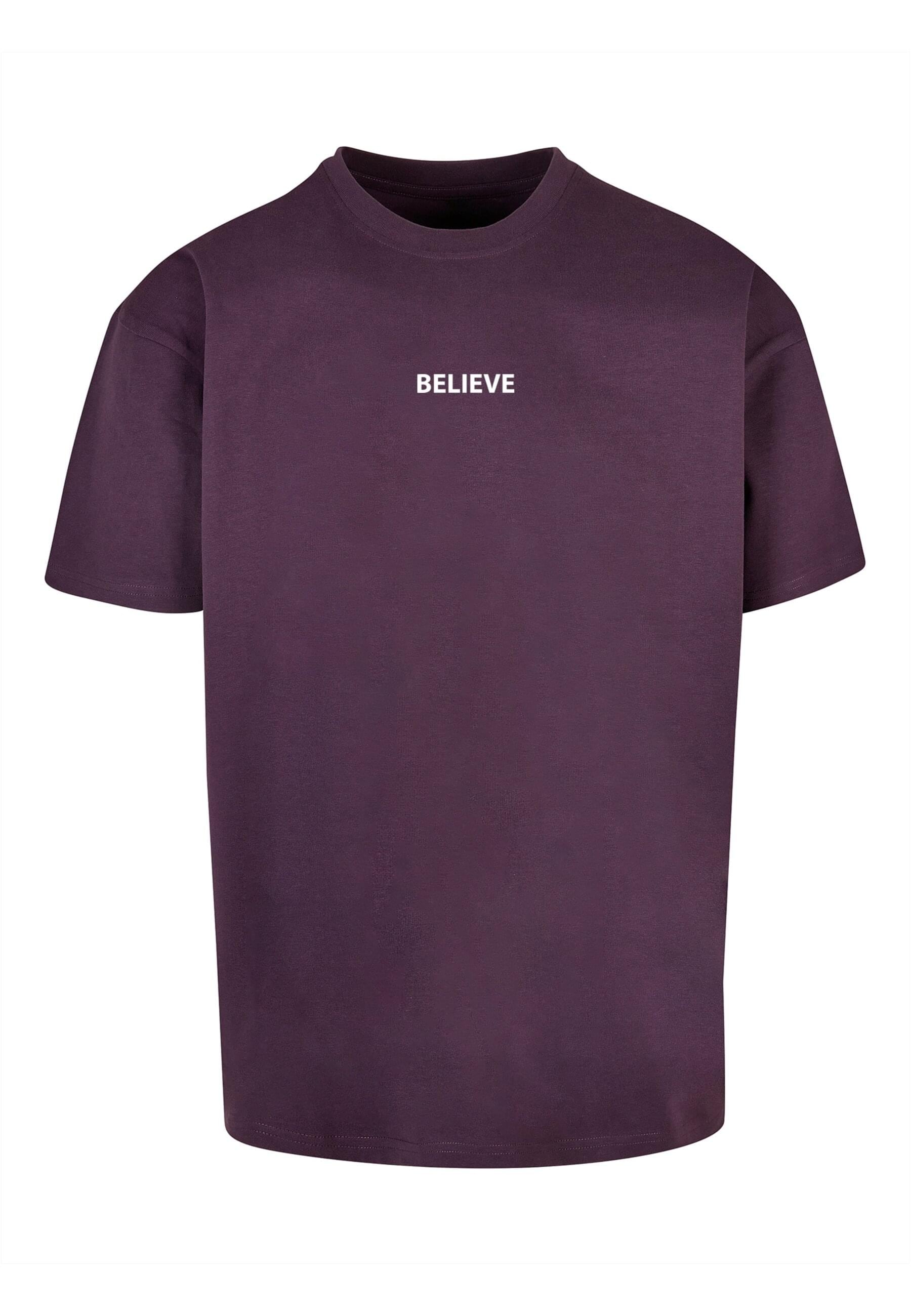 Merchcode T-Shirt "Merchcode Herren Believe Front Heavy Oversized Tee" 1 St günstig online kaufen