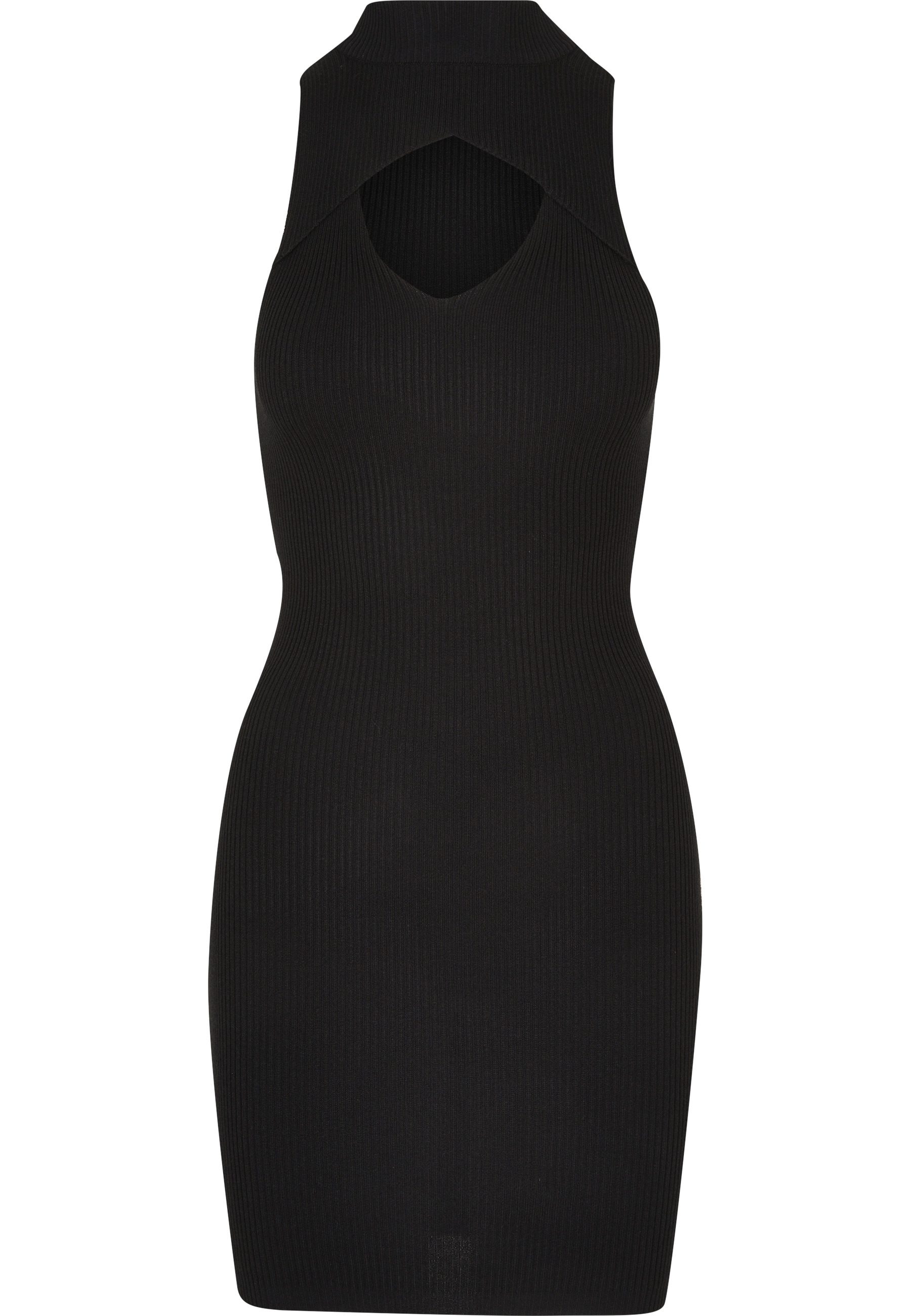 URBAN CLASSICS A-Linien-Kleid "Urban Classics Damen Ladies Cut Out Sleevless Dress" 1 tlg.