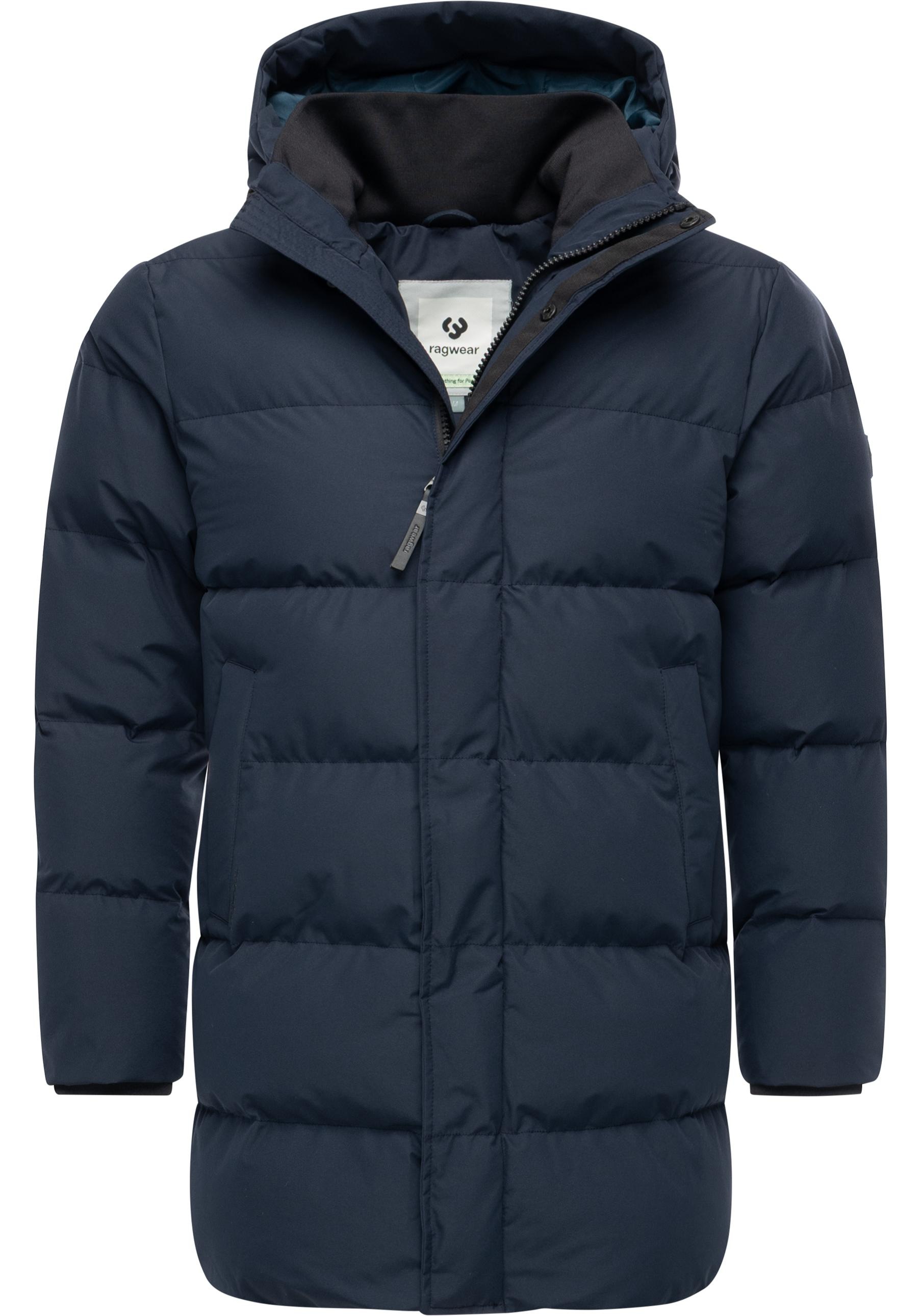 Ragwear Wintermantel "Nortday" Wasserdichter Winter Steppmantel mit Kapuze günstig online kaufen