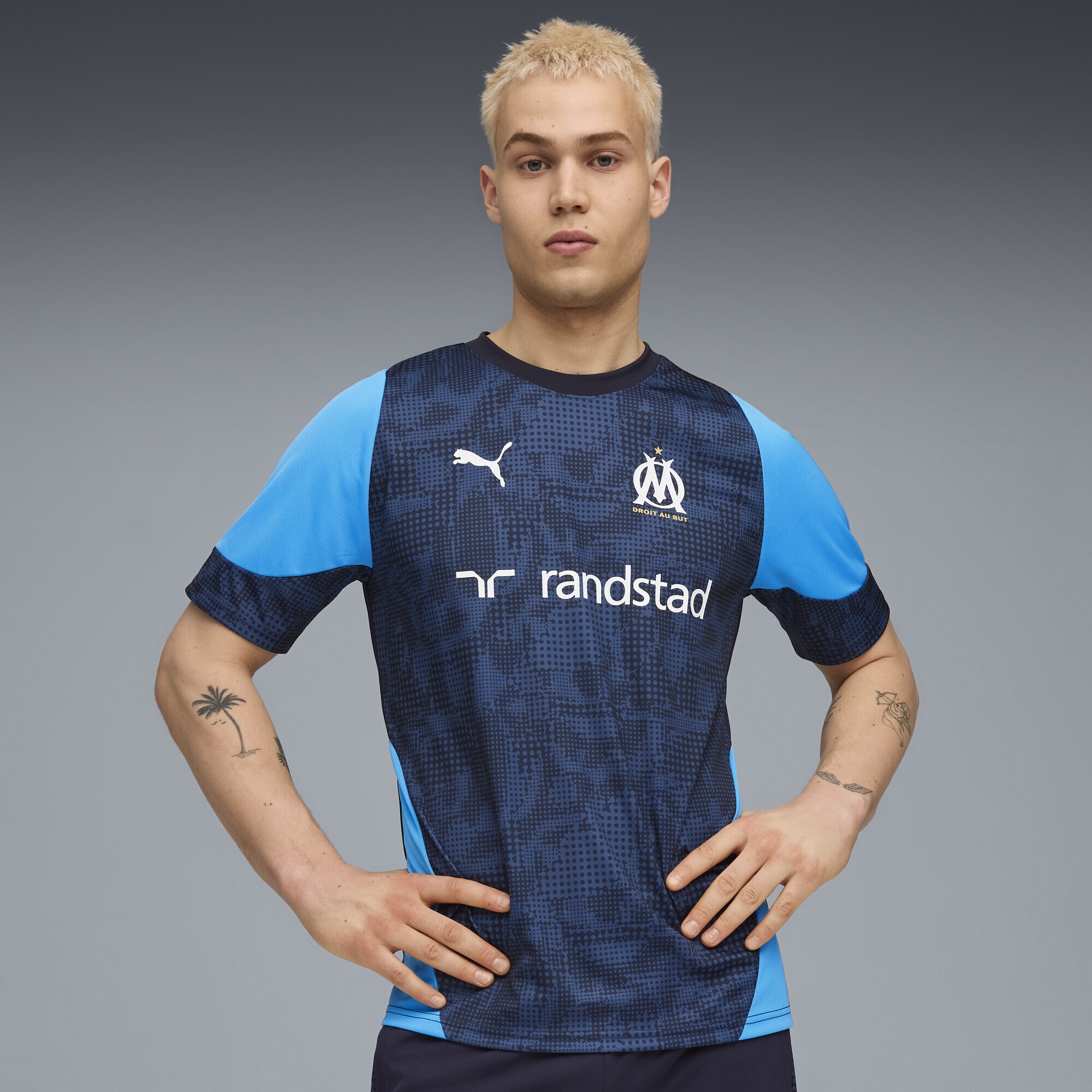 PUMA Trainingsshirt »Olympique de Marseille Trainingstrikot Herren«