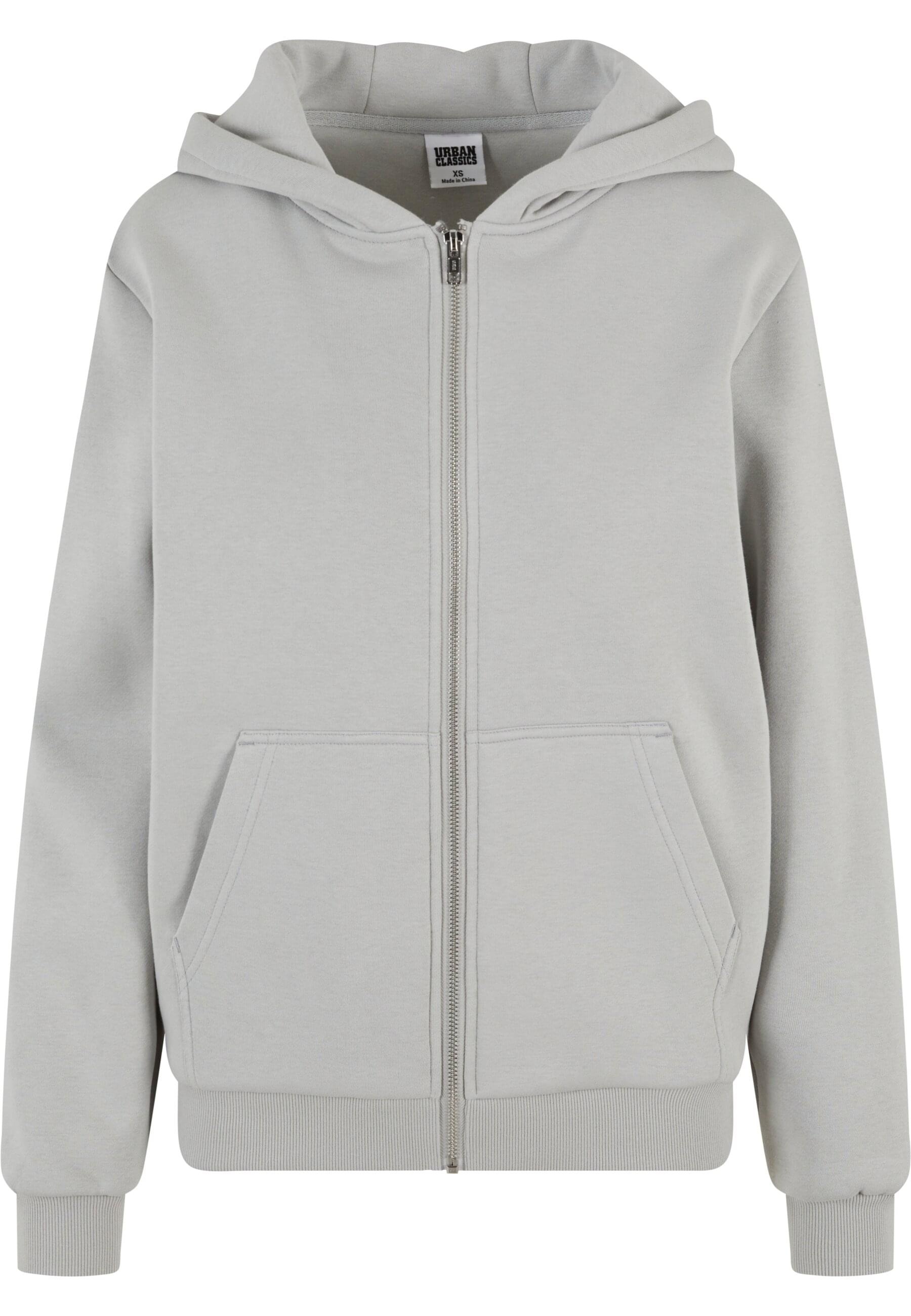 URBAN CLASSICS Sweatjacke "Urban Classics Ladies Fluffy Zip Cardigan"