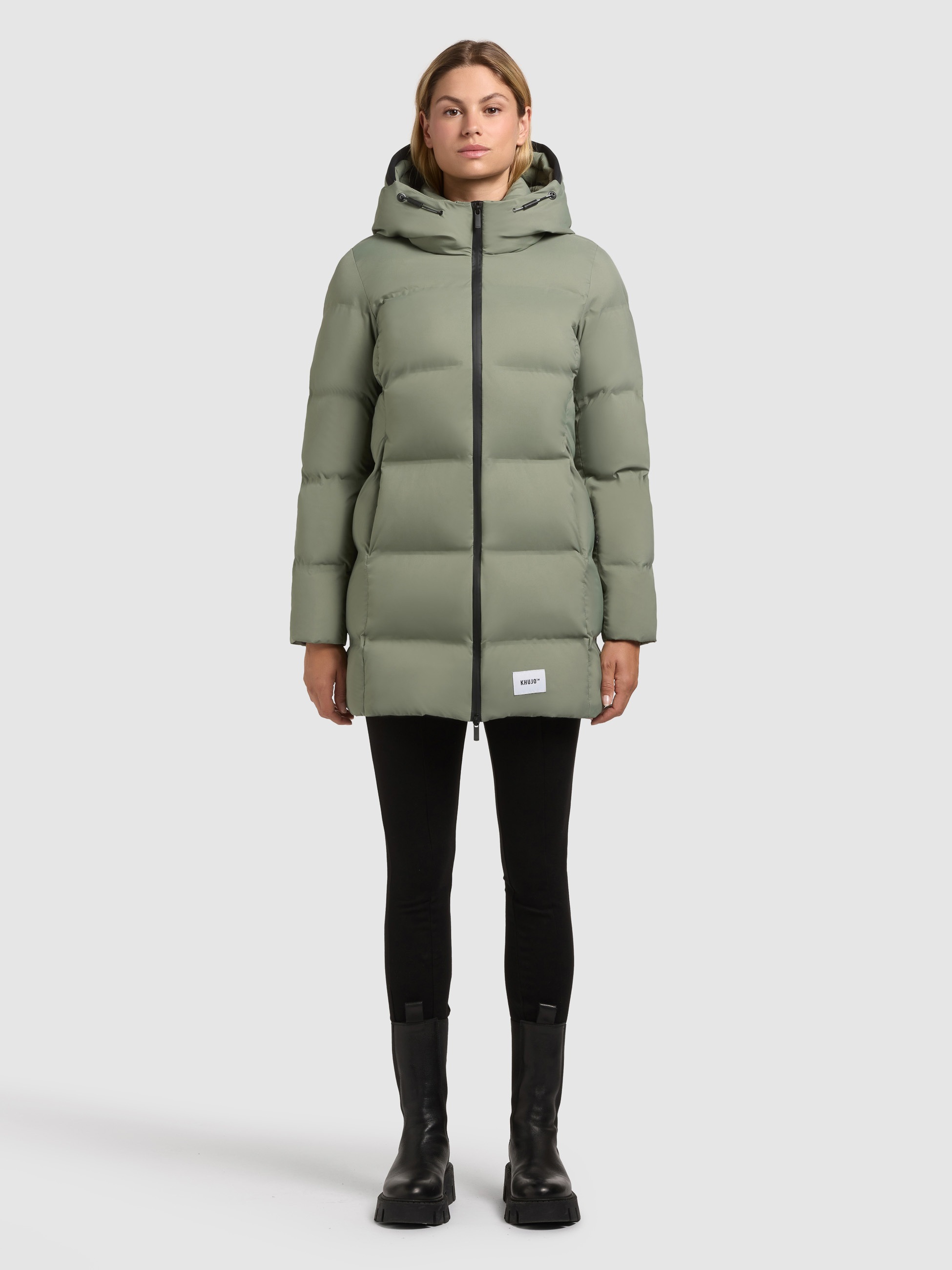 khujo Steppjacke »TANARE3«, mit Kapuze