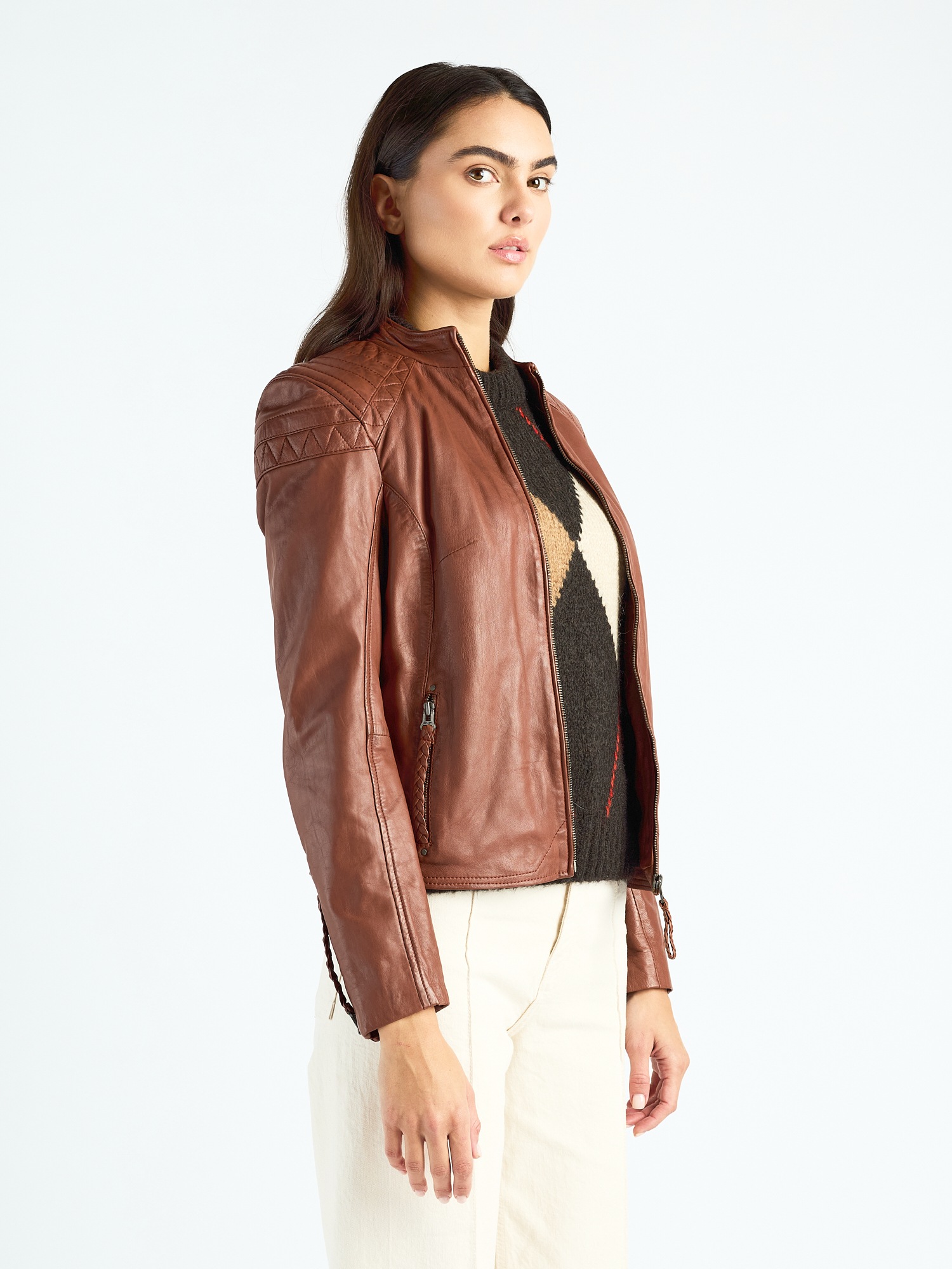 Maze Lederjacke »Brightwater«