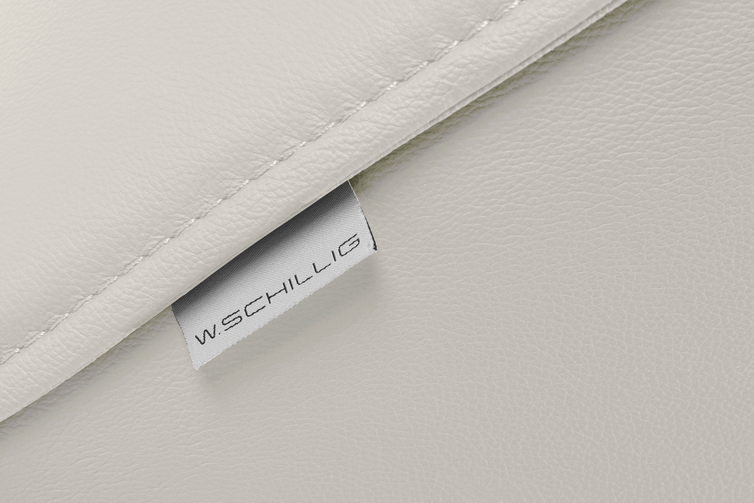 W.SCHILLIG 3-Sitzer »sally«, mit Metallfüßen in Silber matt, Breite 224 cm