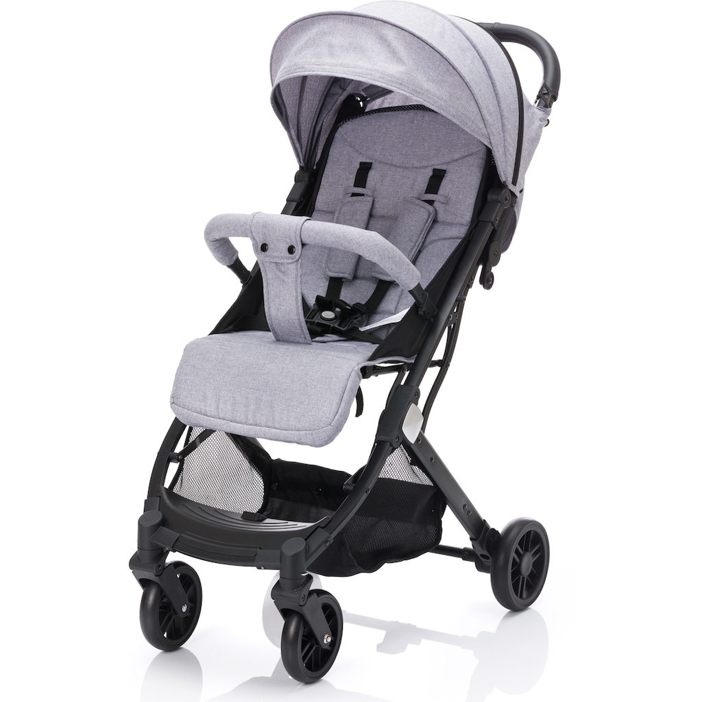 Fillikid Sport-Kinderwagen »Styler, hellgrau melange«, mit Trolleygriff