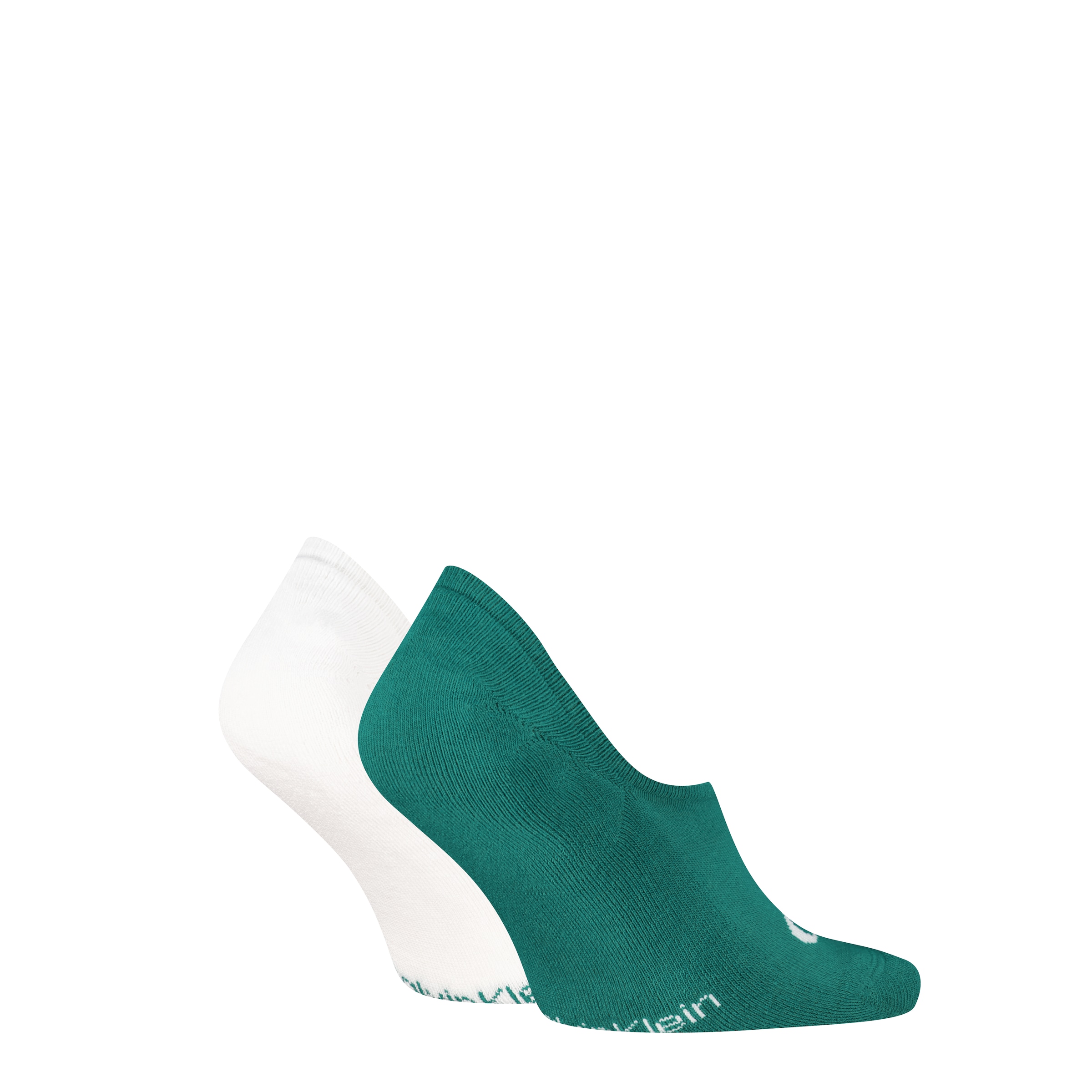 Calvin Klein Jeans Füßlinge »CKJ MEN FOOTIE HIGH CUT MONOGRAM« 2 Paar, 2 Paar tlg. hoch geschnittene Silhouette, Cotton-Mix