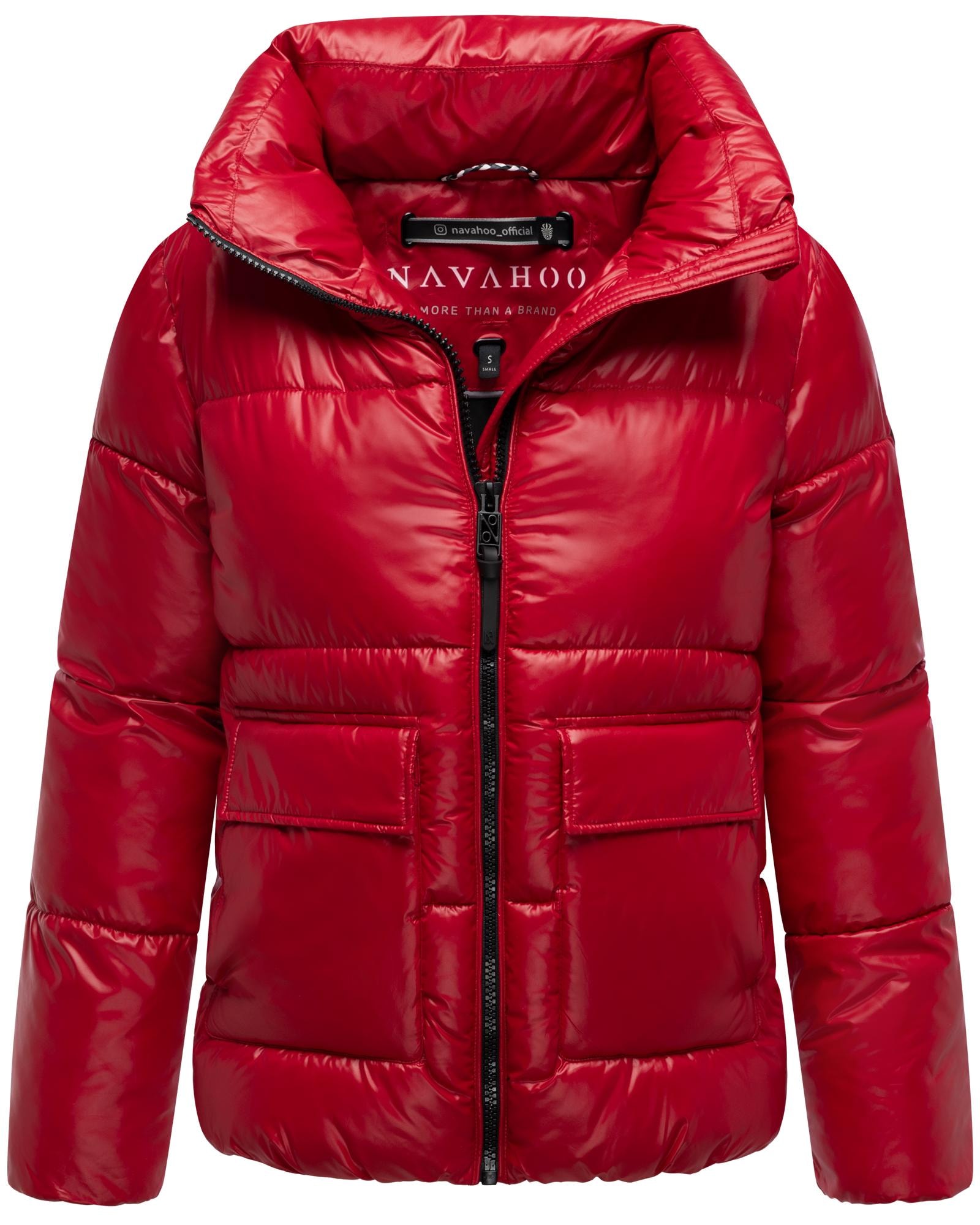 Navahoo Kurzjacke "Eispracht 14", ohne Kapuze, Kurze gesteppte Damen Winter günstig online kaufen