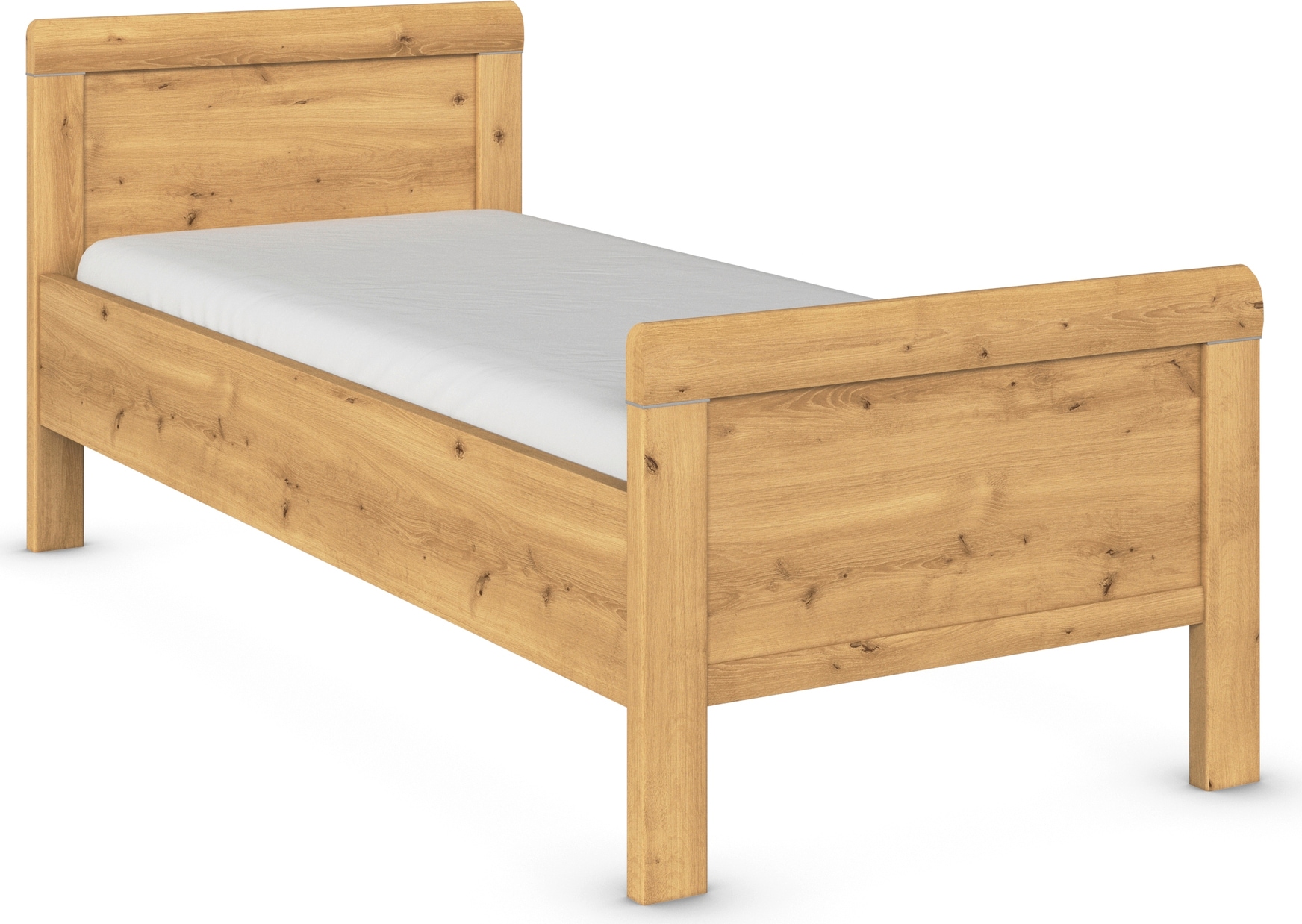 rauch Bett "Evelyn", in Komforthöhe aus Holzwerkstoff in elegantem Stil MADE IN GERMANY