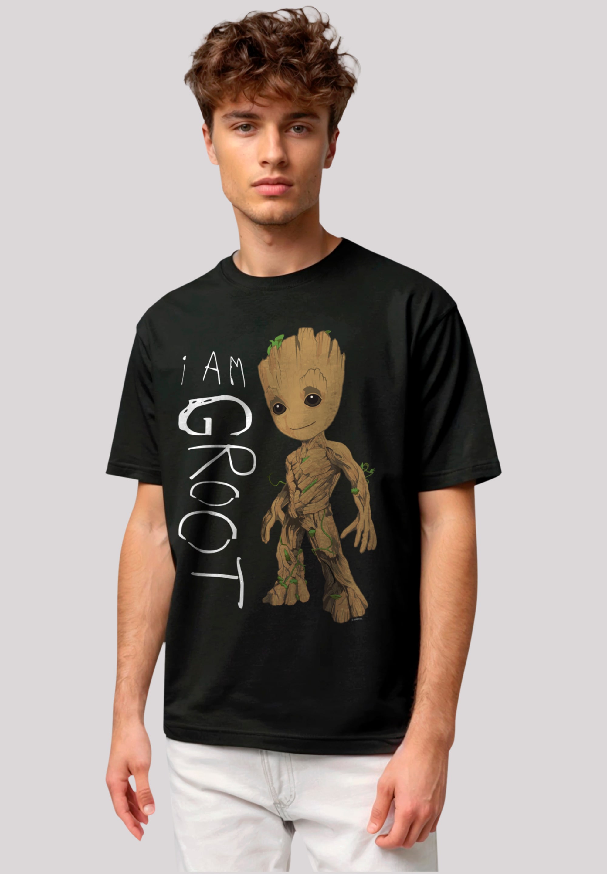 F4NT4STIC T-Shirt "Marvel Guardians of the Galaxy I am Groot", Premium Qual günstig online kaufen