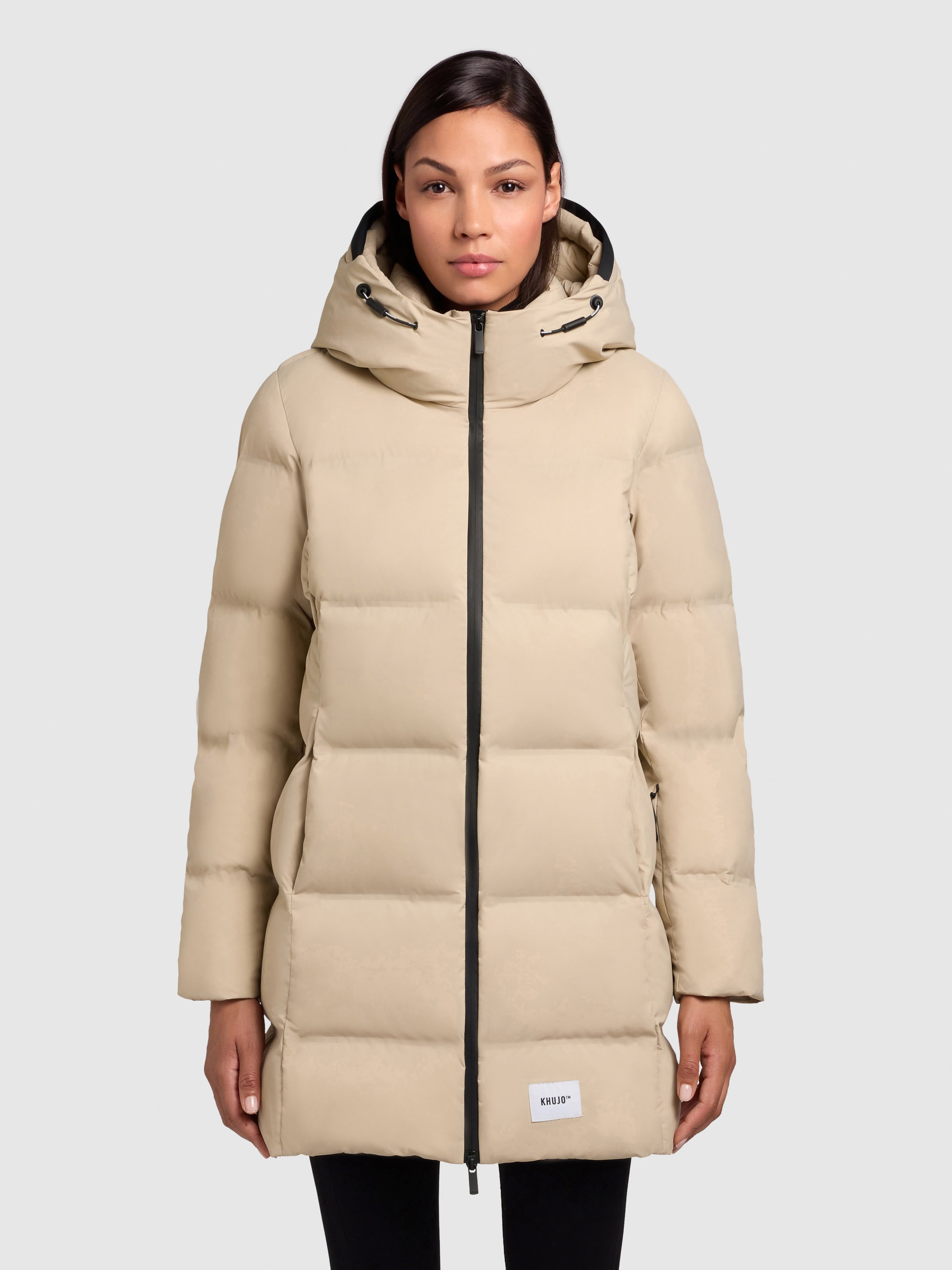 khujo Steppjacke »TANARE3«, mit Kapuze